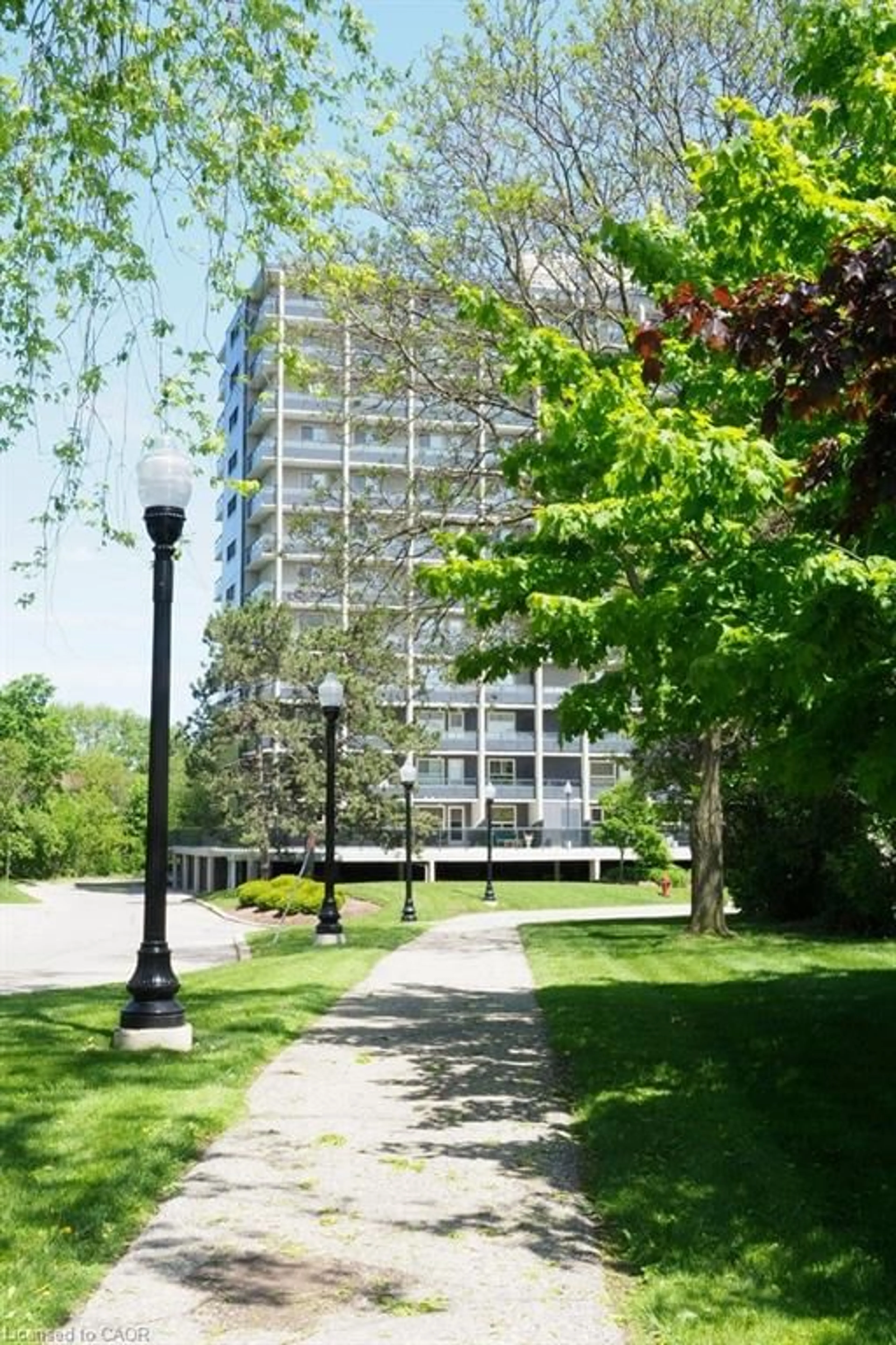 Patio, street for 58 Bridgeport Rd #806, Waterloo Ontario N2J 4H5