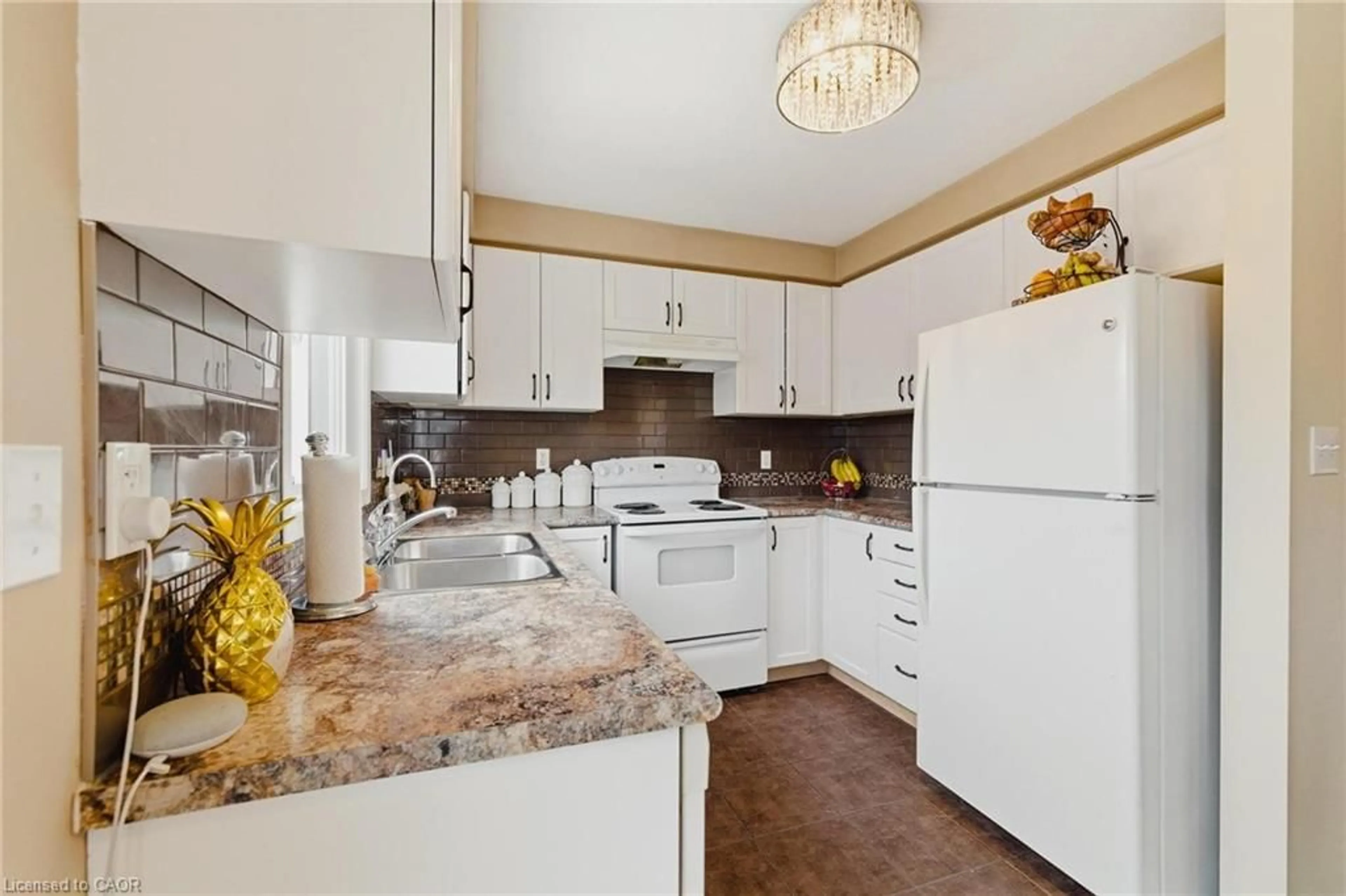 Standard kitchen, ceramic/tile floor for 750 Lawrence St #88, Cambridge Ontario N3H 2N1
