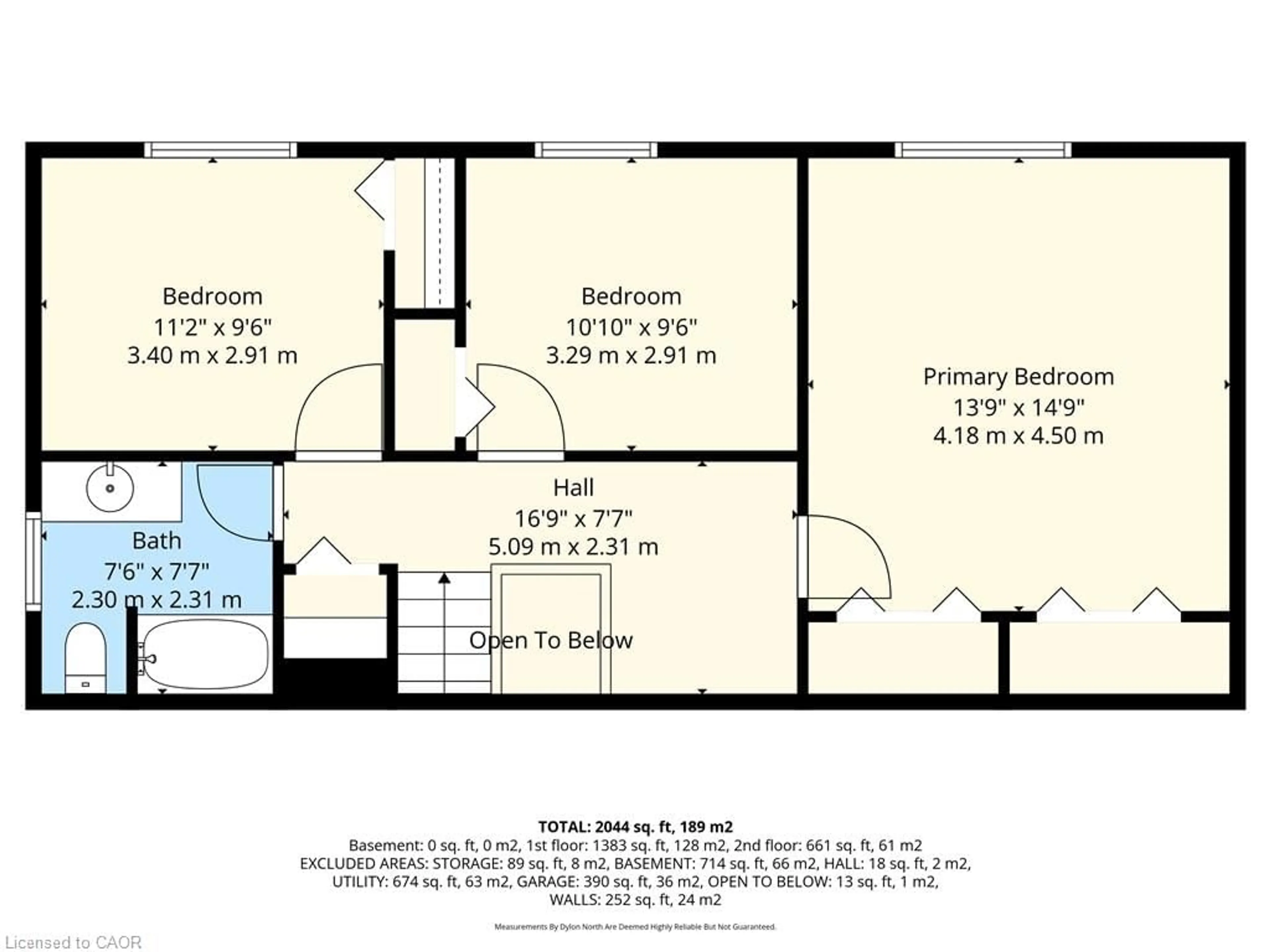 Floor plan for 382 Hemlock Ave, Stoney Creek Ontario L8E 2E1