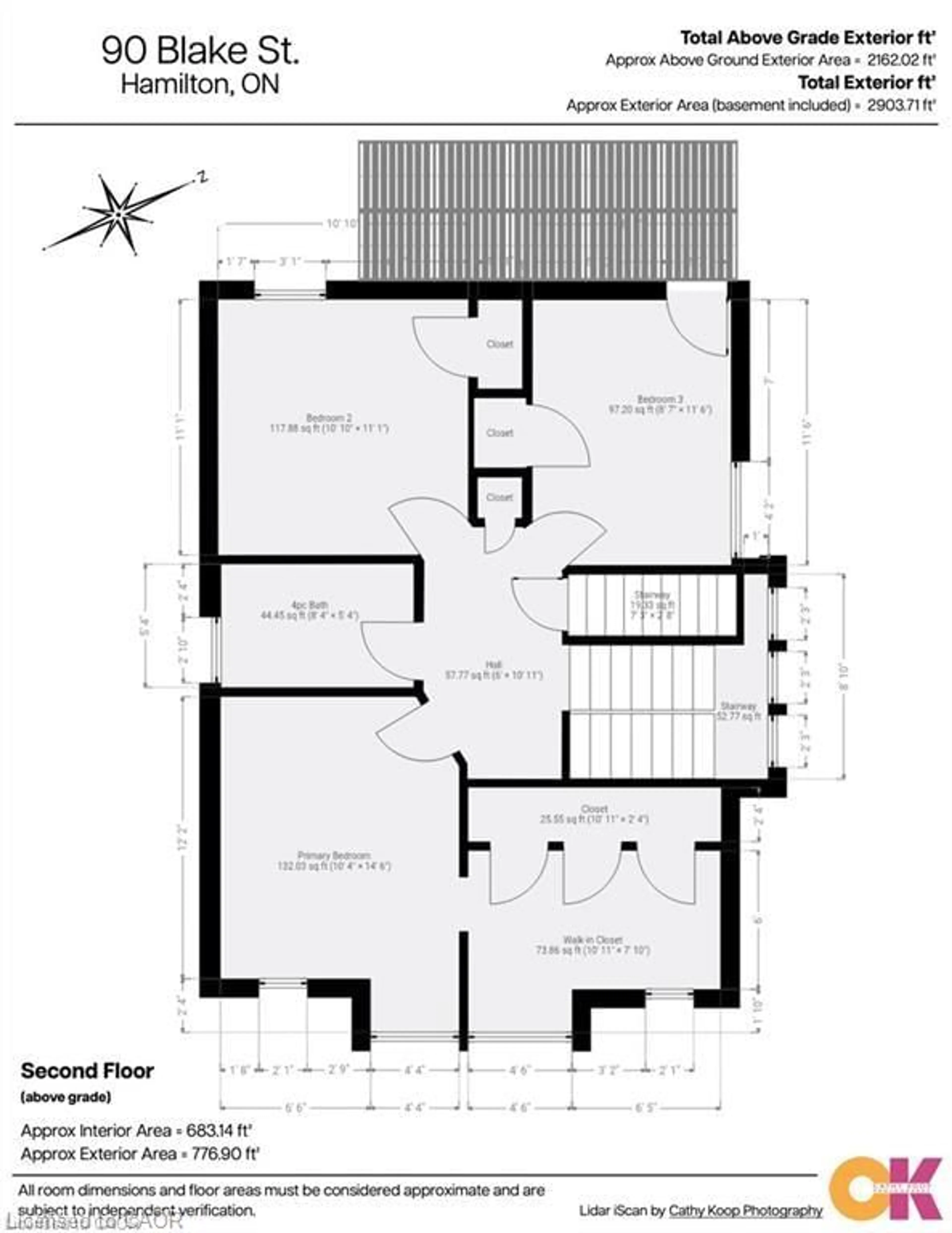 Floor plan for 90 Blake St, Hamilton Ontario L8M 2S6