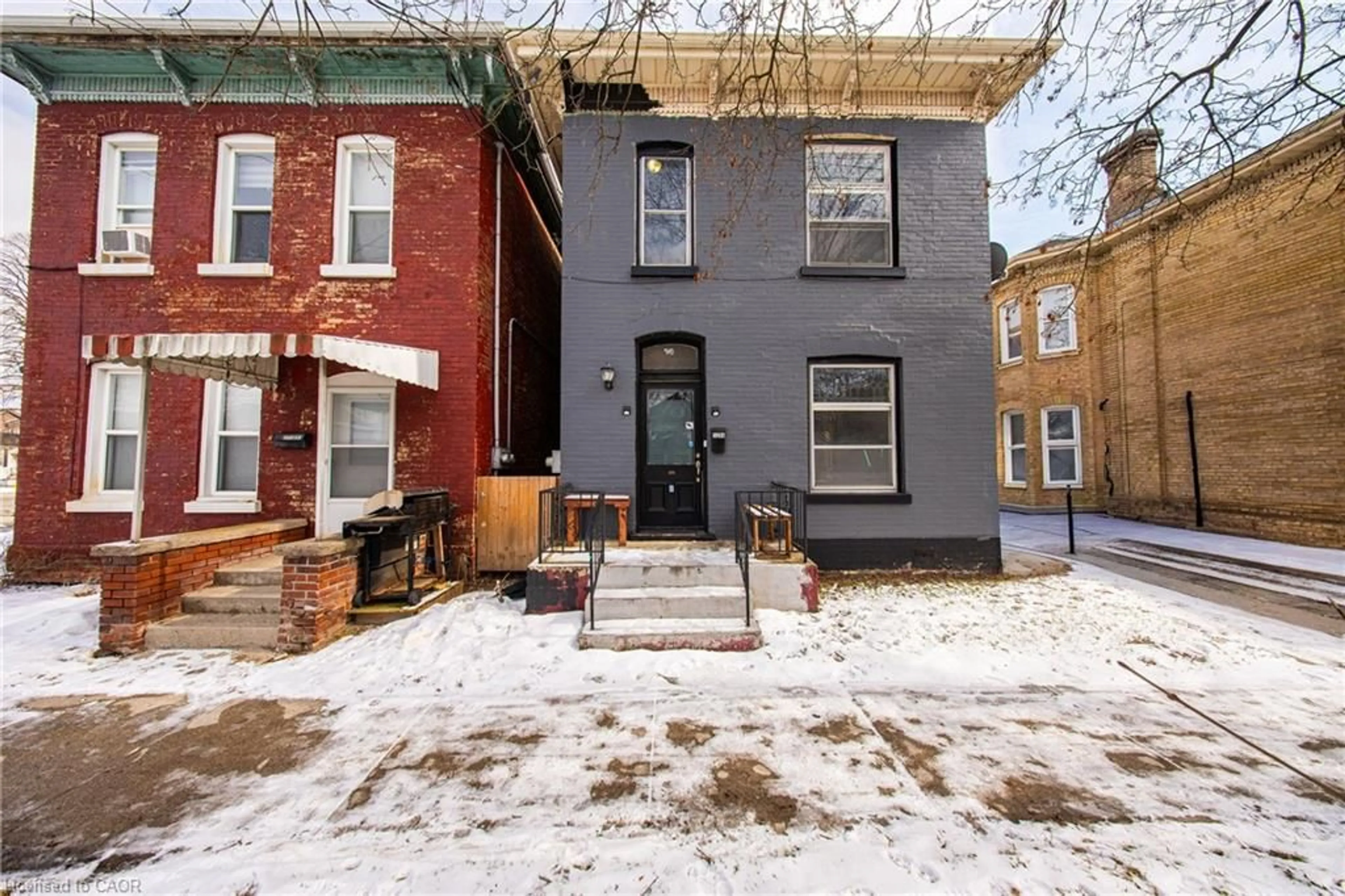 Home with brick exterior material, street for 129 West St, Brantford Ontario N3T 3G2