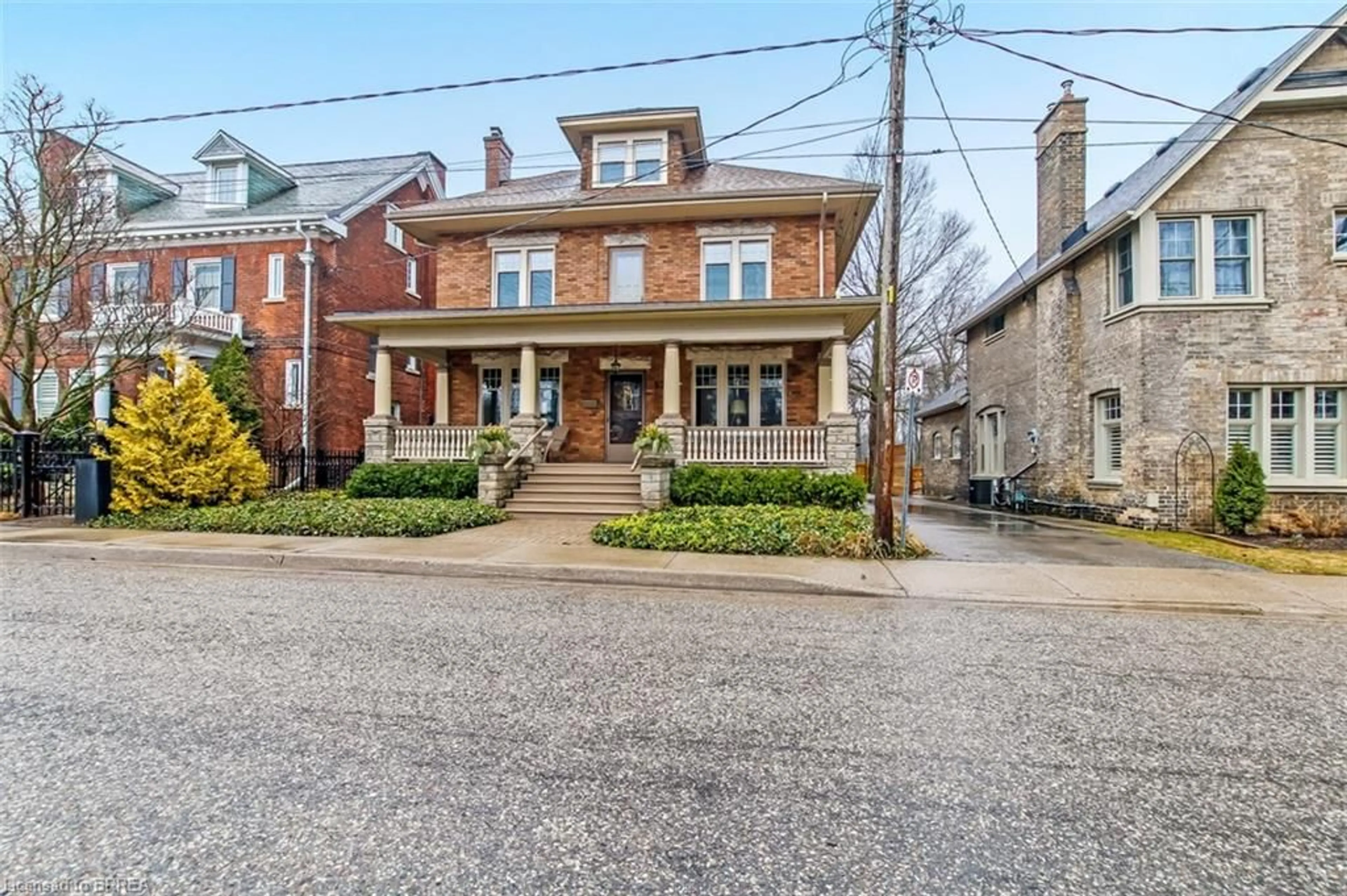 Home with brick exterior material, street for 52 Chestnut Ave, Brantford Ontario N3T 4C2