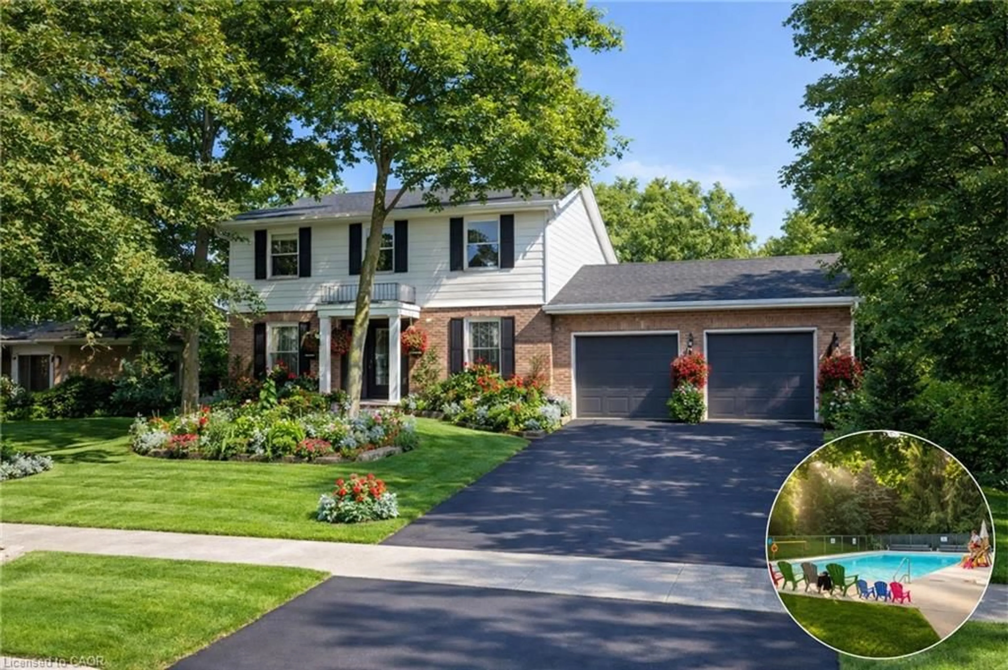 Home with brick exterior material, street for 20 Combermere Cres, Waterloo Ontario N2L 5B1