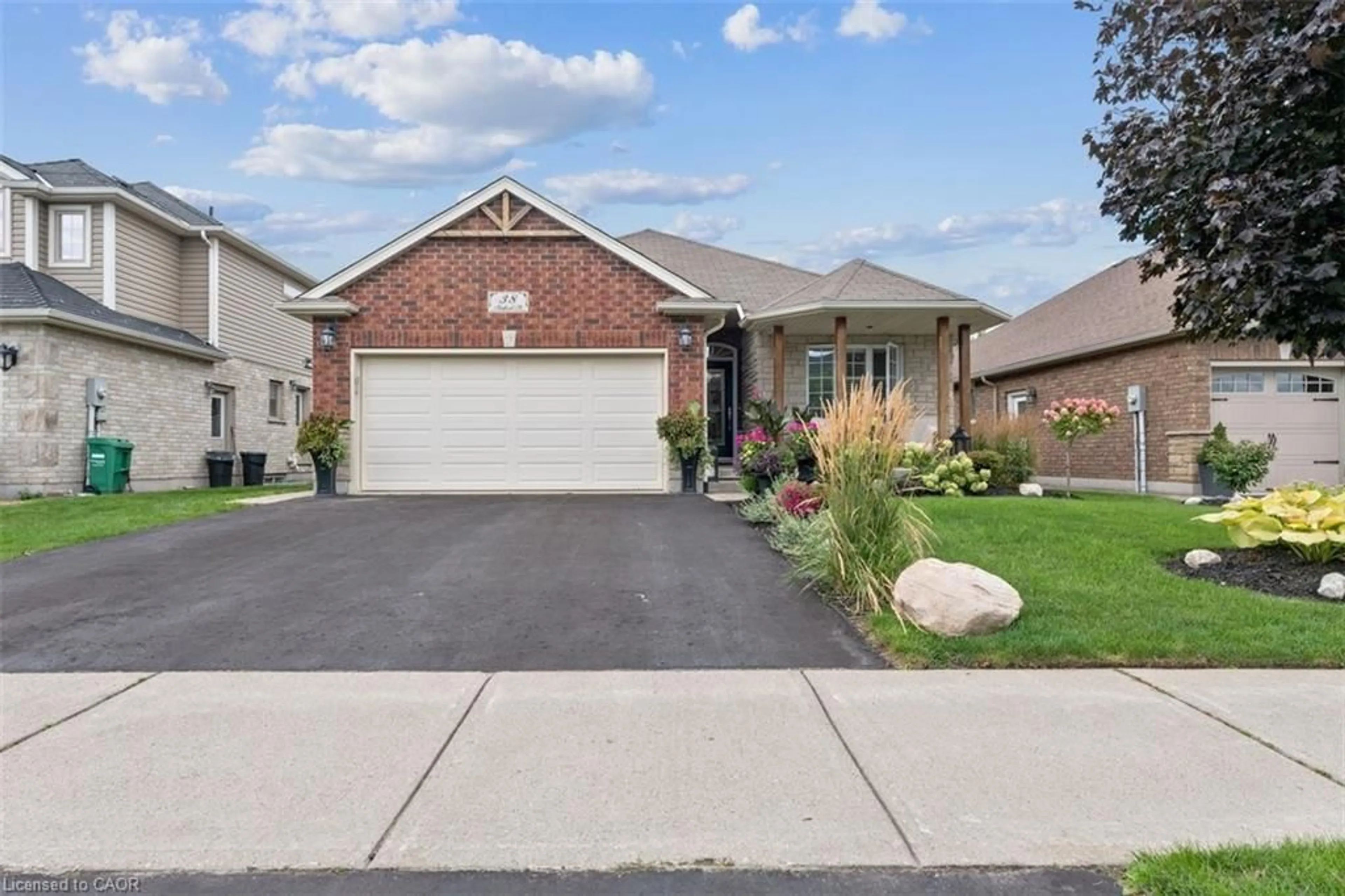 Home with brick exterior material, street for 38 Stafford St, Elora Ontario N0B 1S0