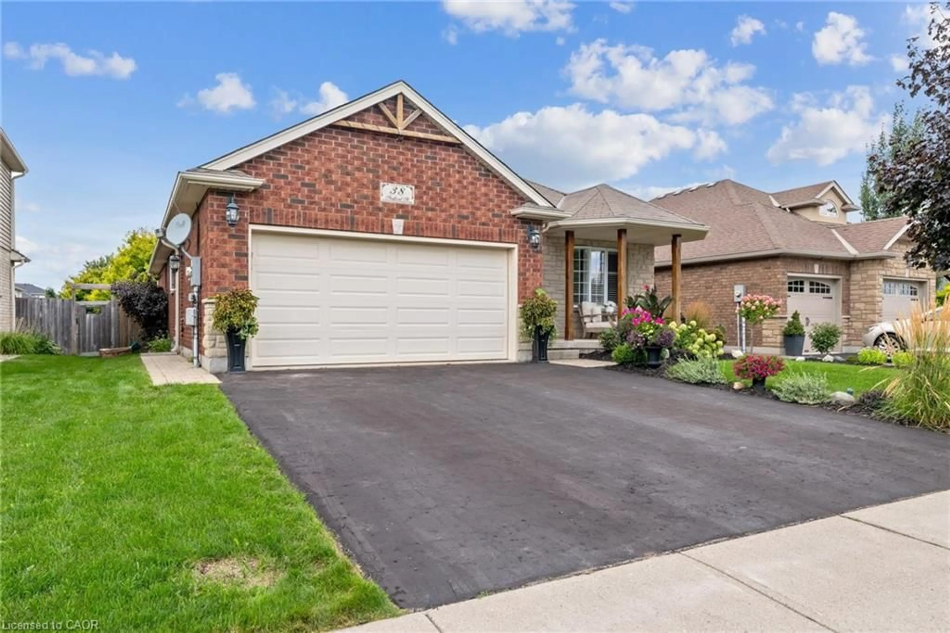 Home with brick exterior material, street for 38 Stafford St, Elora Ontario N0B 1S0