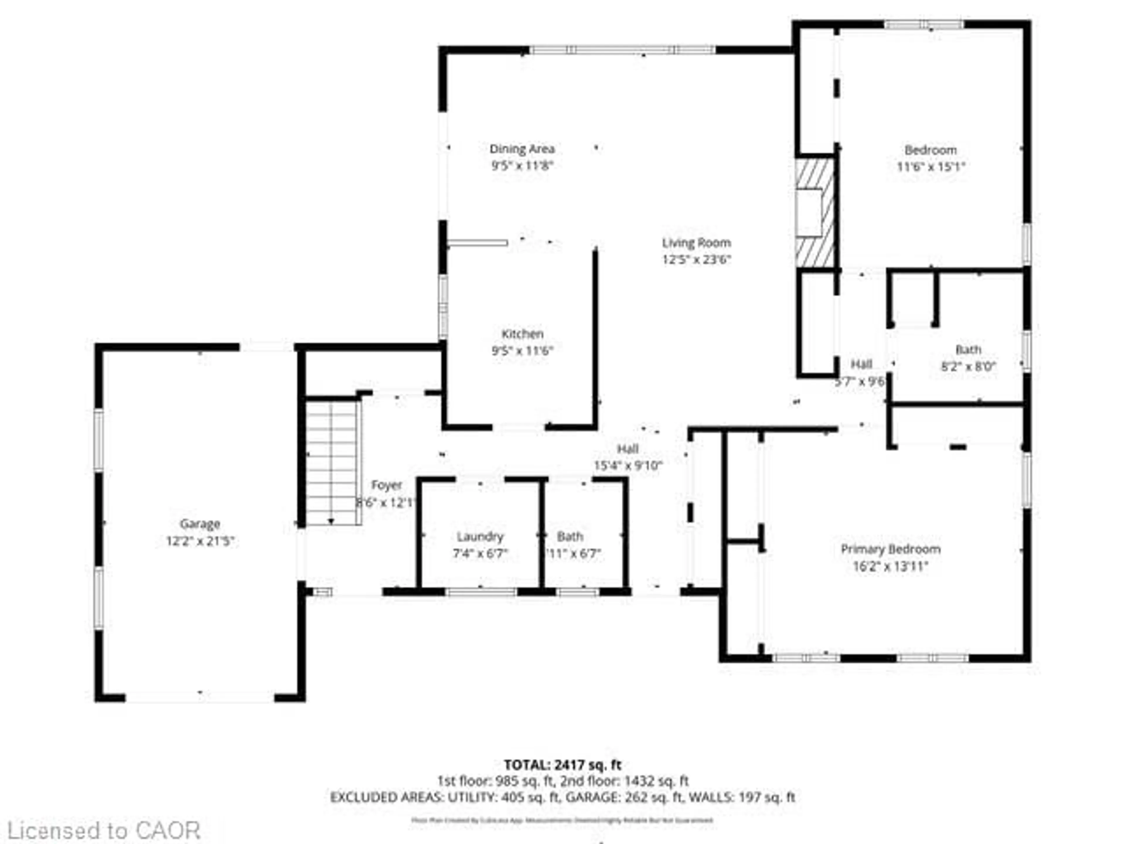 Floor plan for 33 Bee St, Booth's Harbour Ontario N0E 1P0