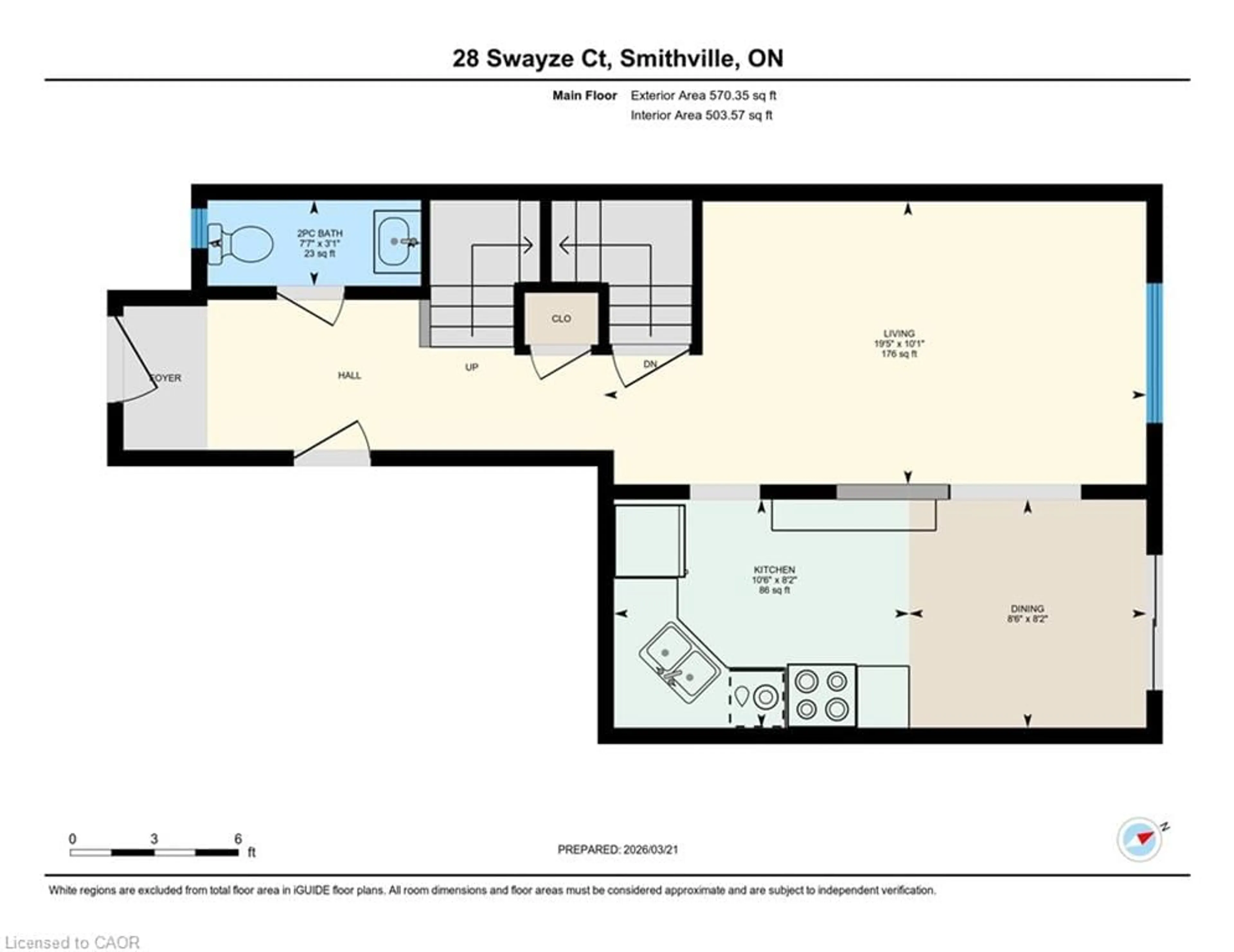 Floor plan for 28 Swayze Crt, Smithville Ontario L0R 2A0