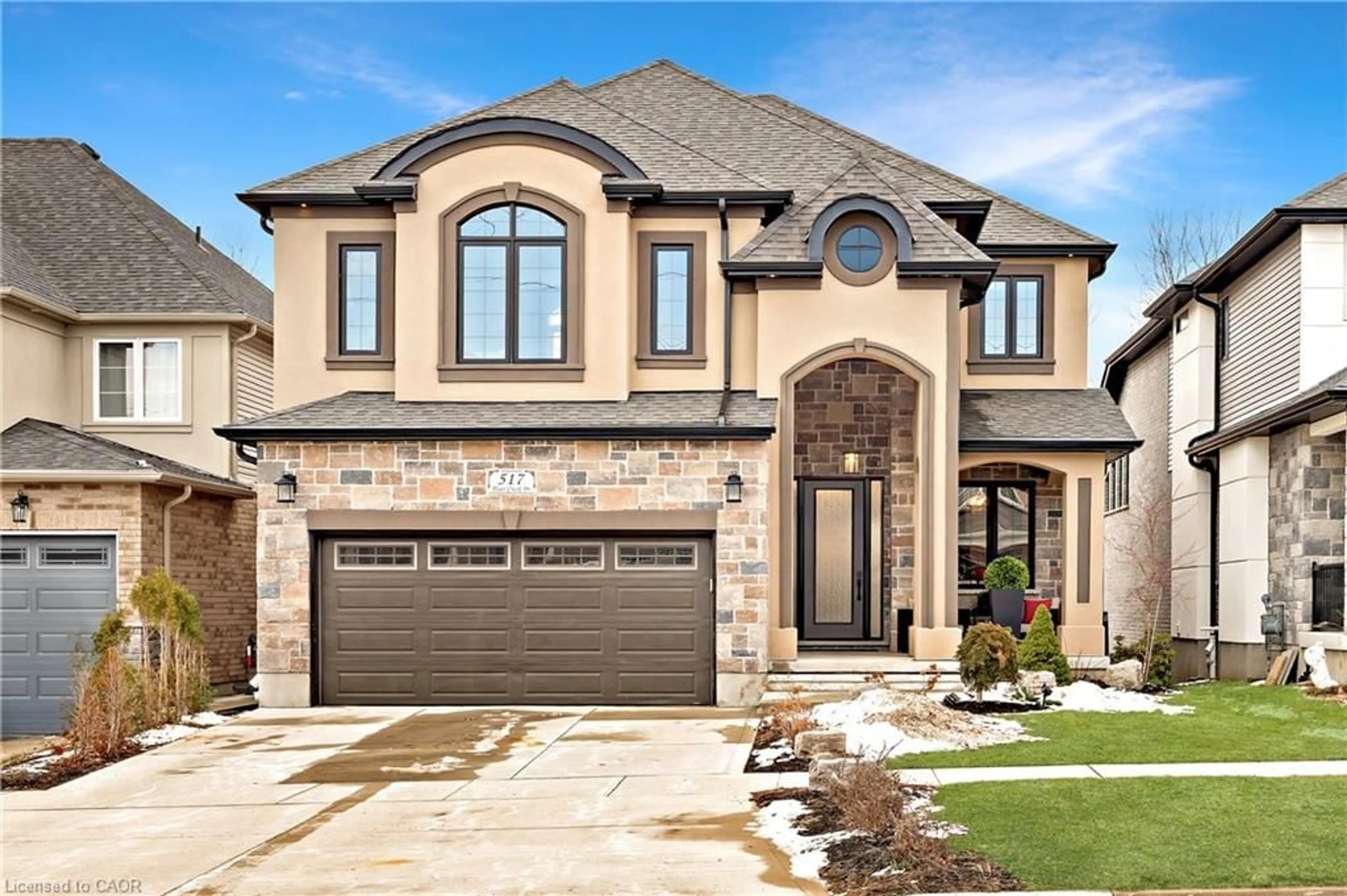 Home with brick exterior material, street for 517 Blair Creek Dr, Kitchener Ontario N2P 0H5