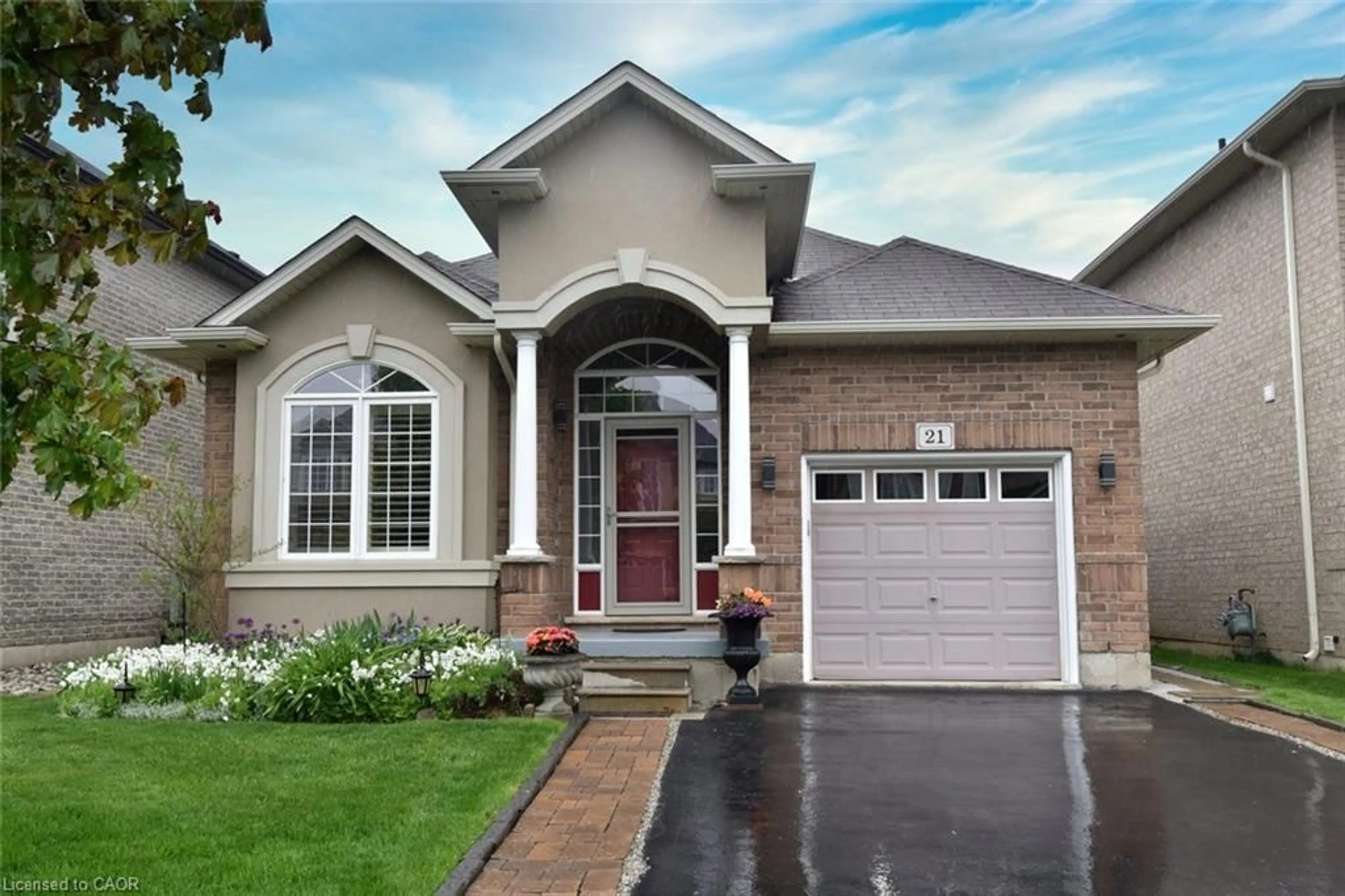 Home with brick exterior material, street for 21 Guest St, Ancaster Ontario L9K 0G2