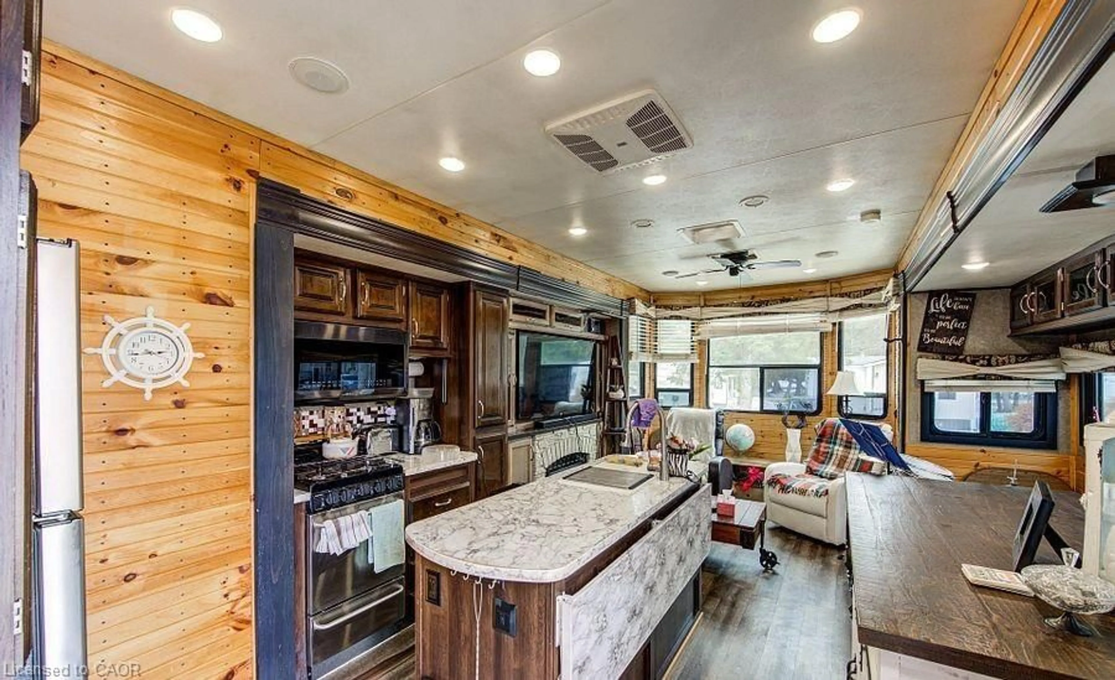 Open concept kitchen, unknown for 495856 10th Line #92, East Zorra-Tavistock (Twp) Ontario N4S 7V7