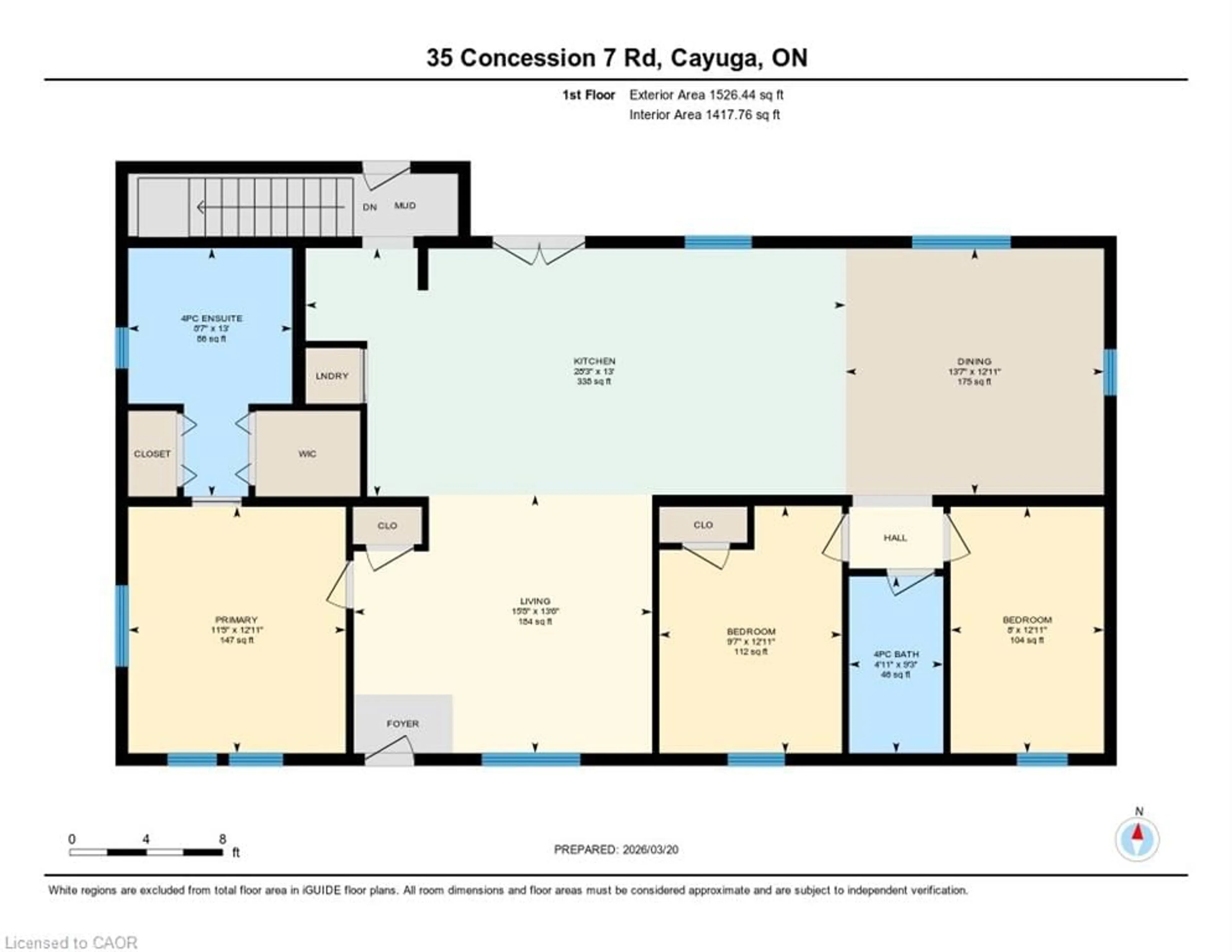 Floor plan for 35 Concession 7 Rd, Cayuga Ontario N0A 1E0