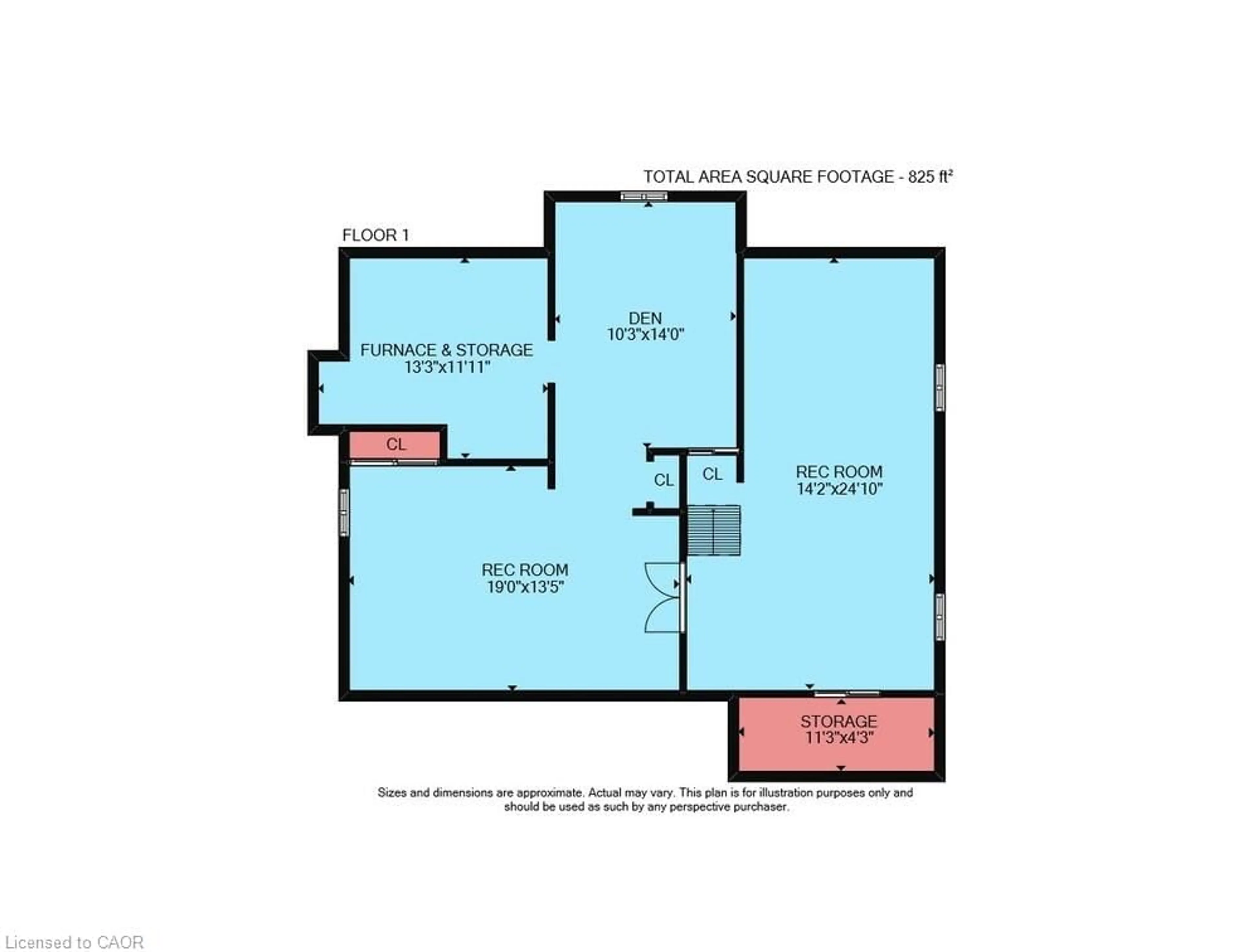Floor plan for 17 Cammay Ave, Dundas Ontario L9H 6M4