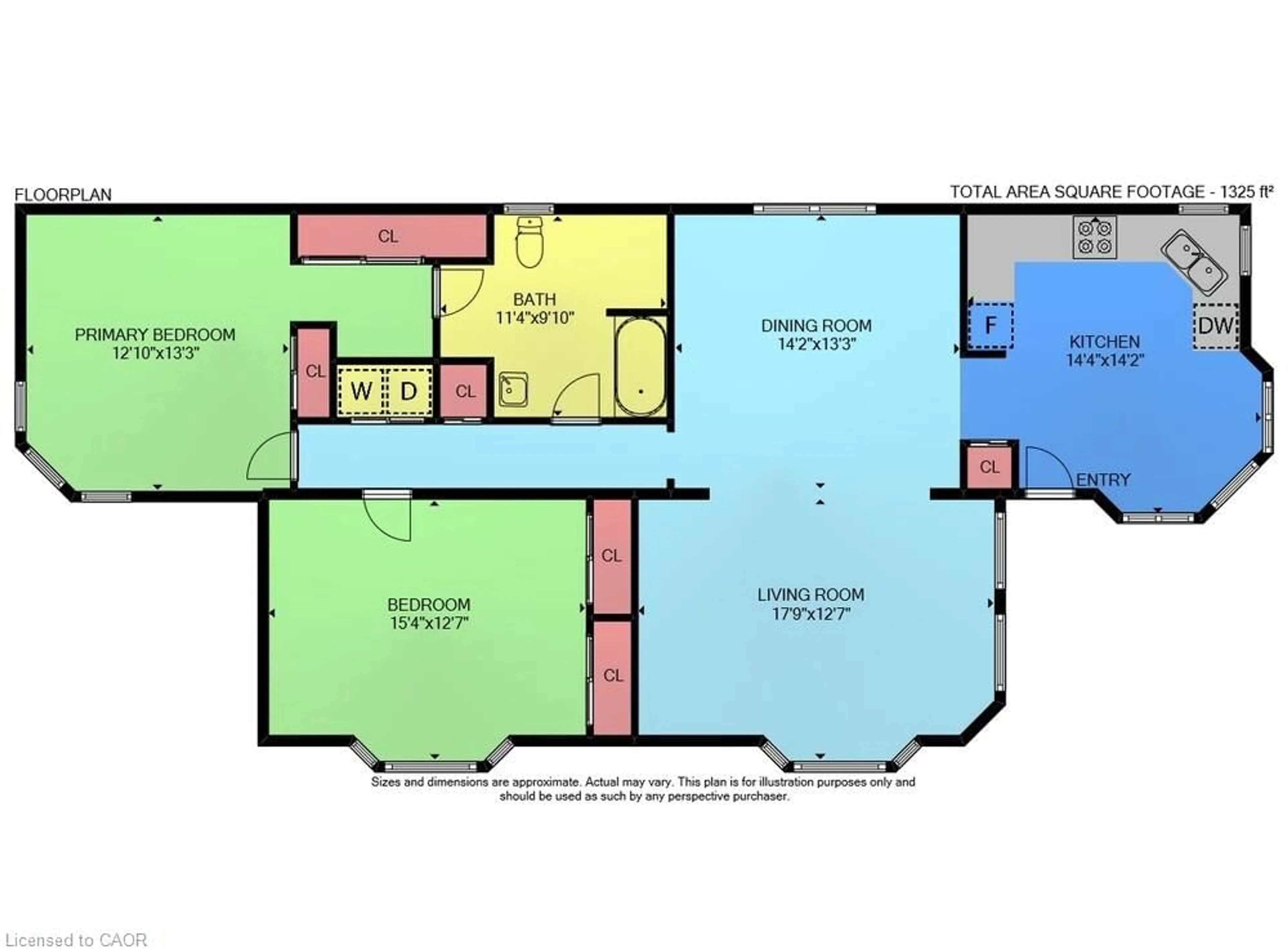 Floor plan for 3033 Townline Rd #11, Stevensville Ontario L0S 1S1