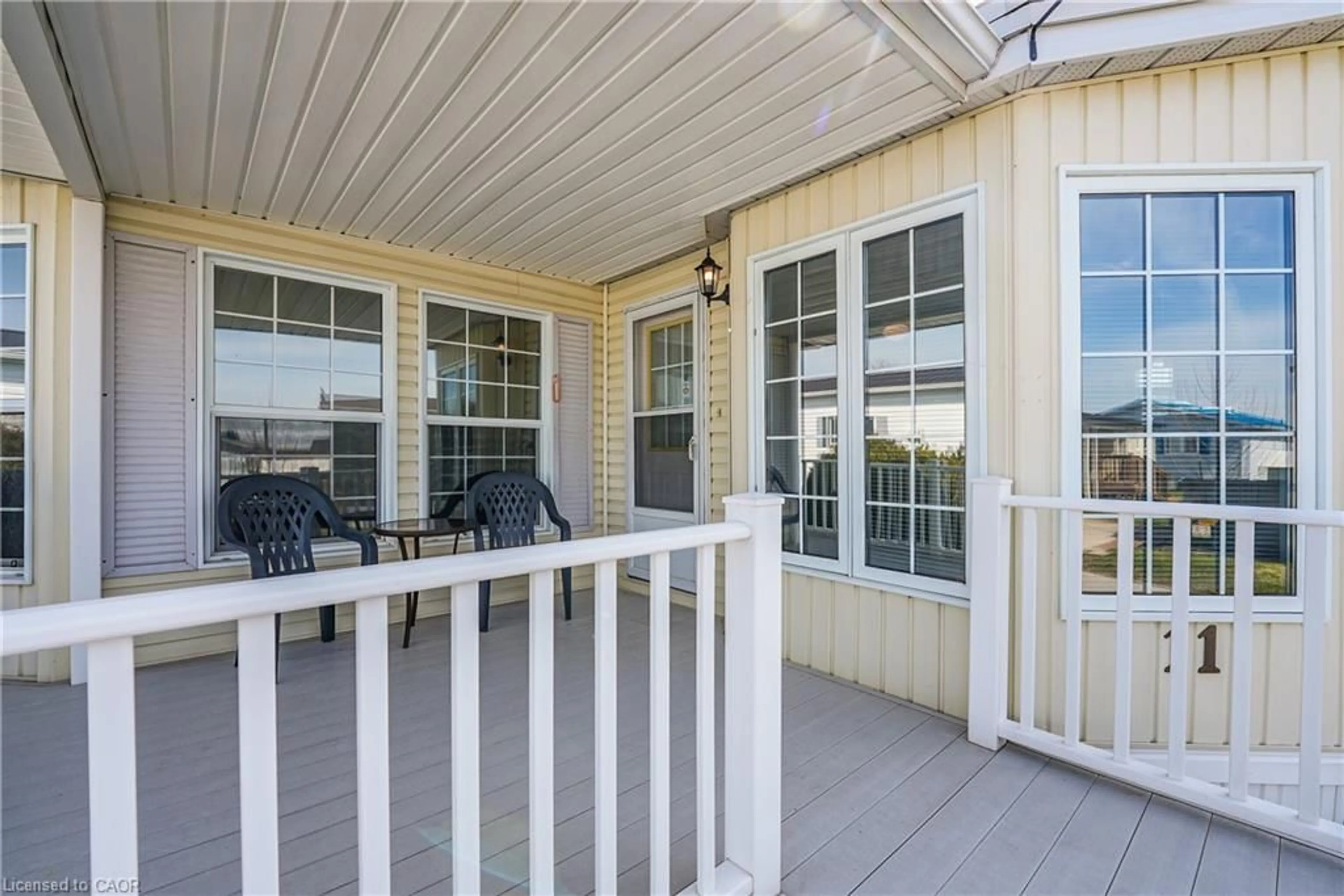 Patio, water/lake/river/ocean view for 3033 Townline Rd #11, Stevensville Ontario L0S 1S1