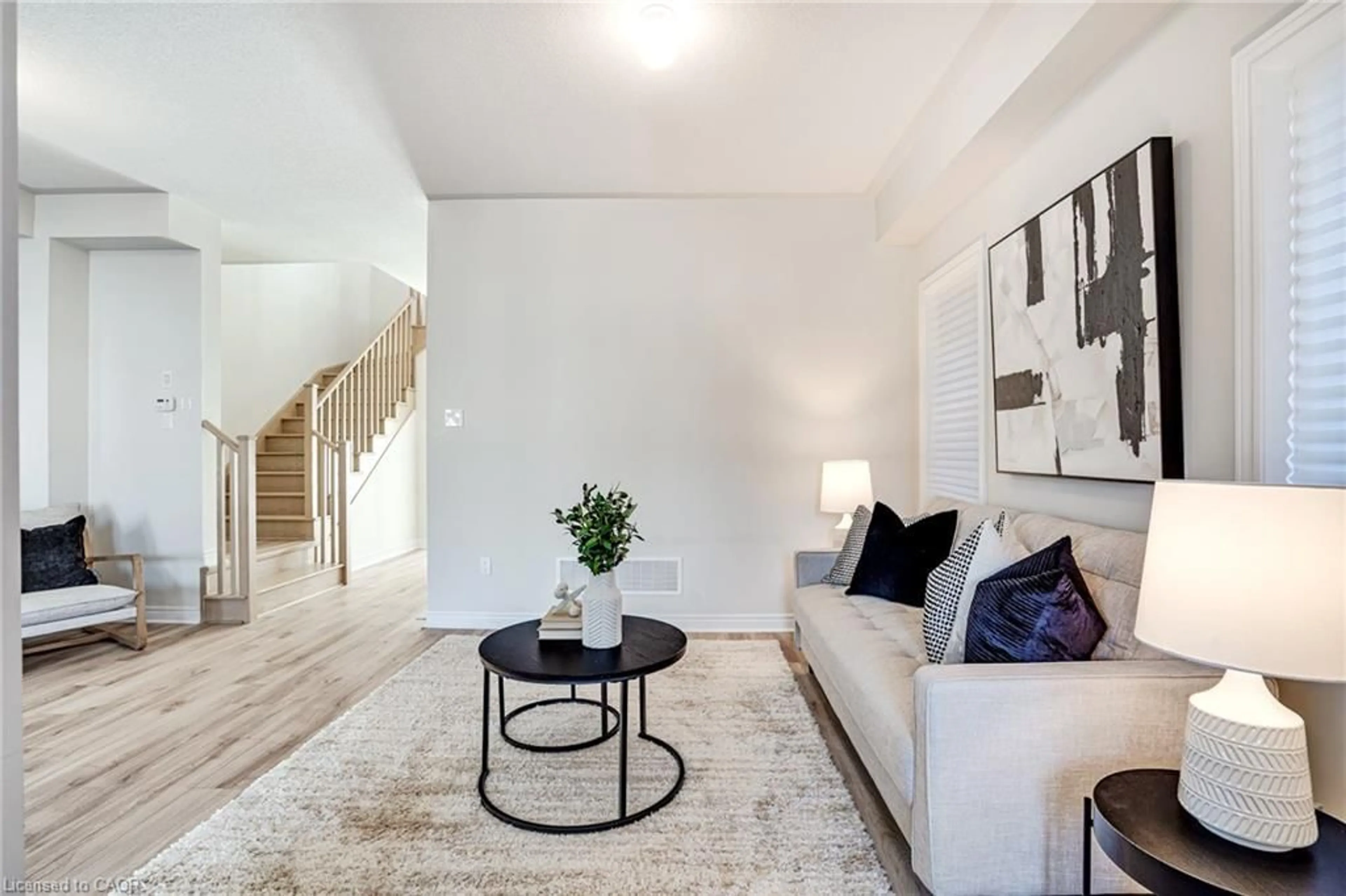 Living room with furniture, unknown for 26 Bentgrass Dr, Welland Ontario L3B 0H3