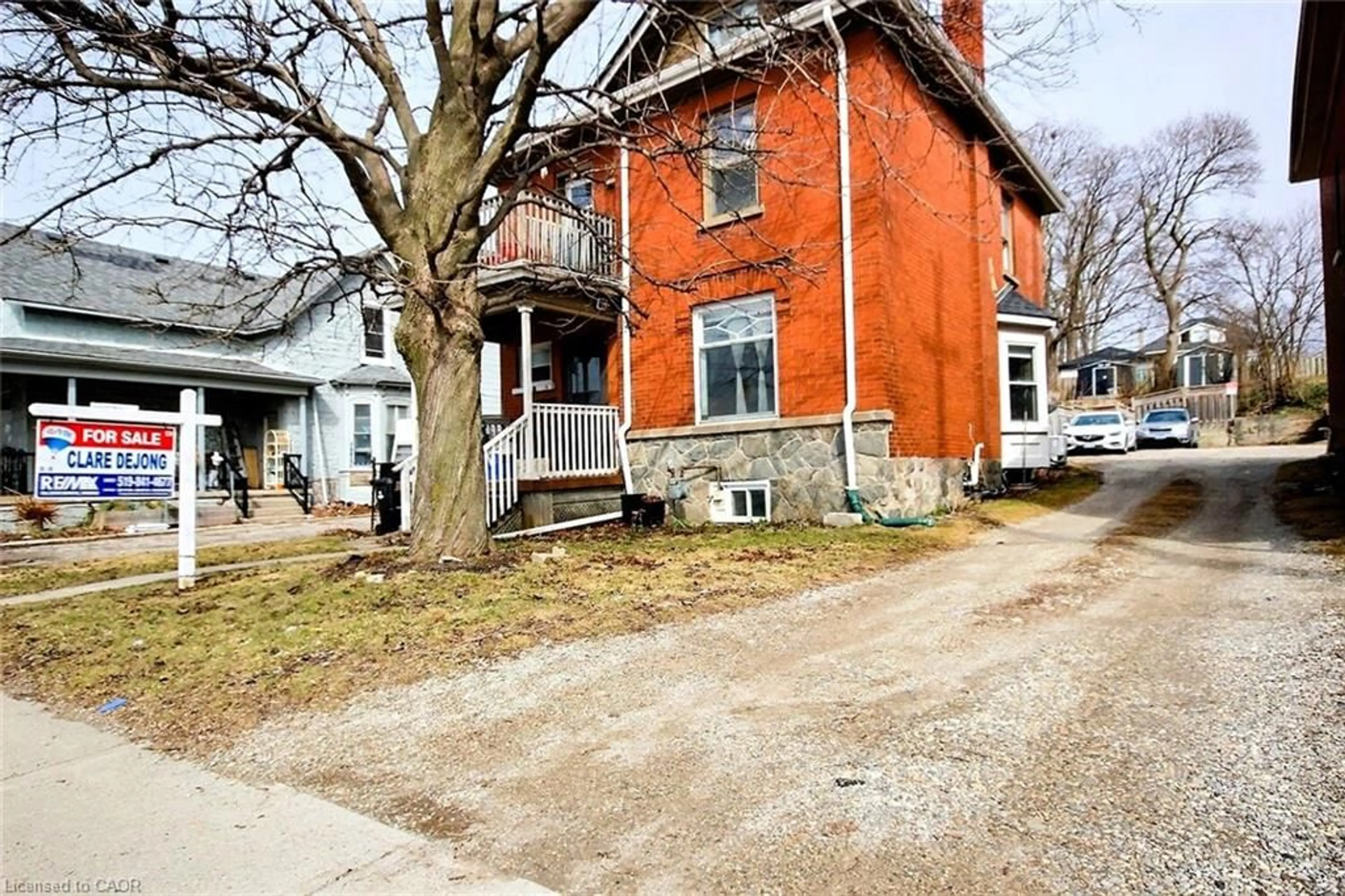 Home with brick exterior material, street for 223 Water St, Cambridge Ontario N1R 3B9