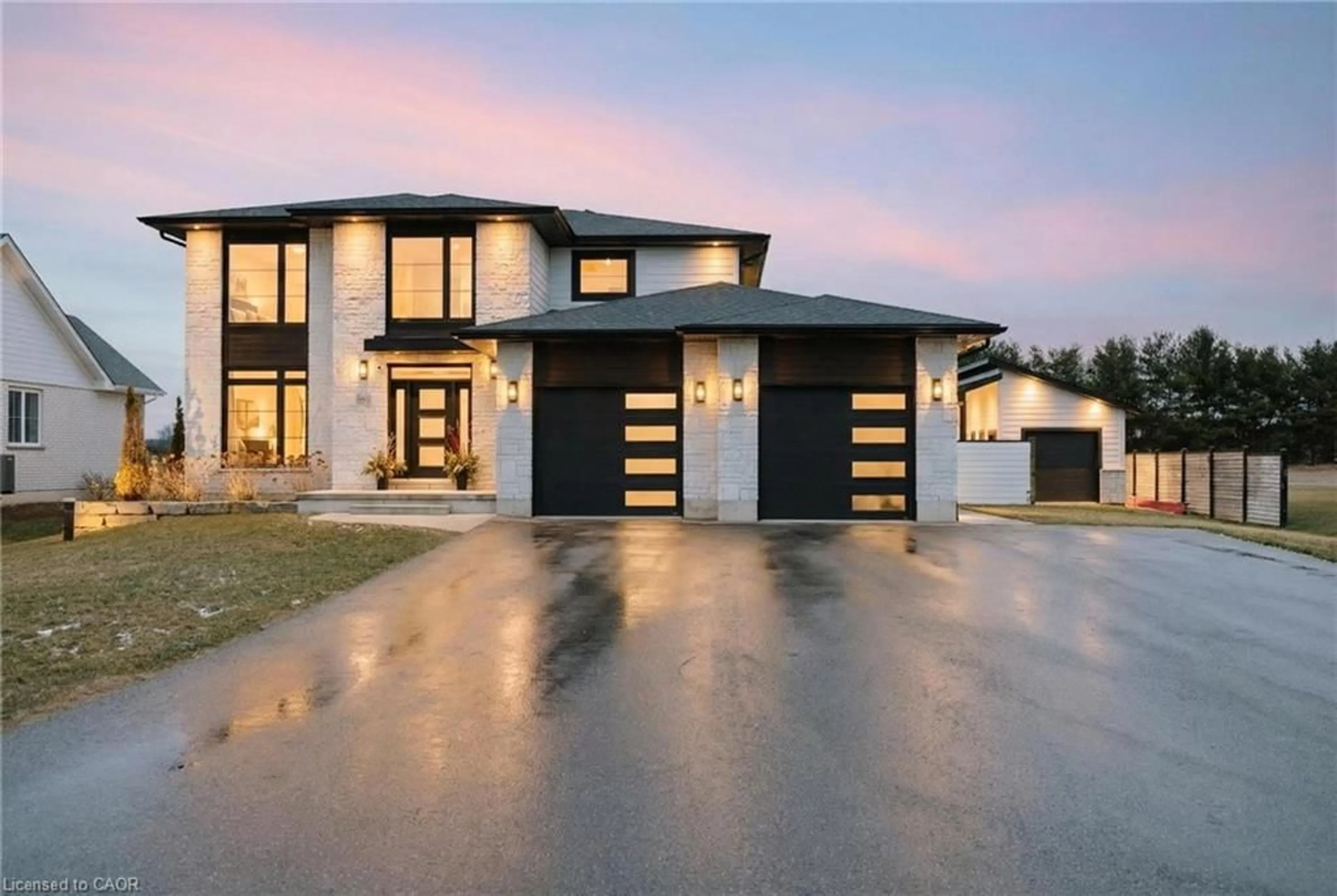 Home with brick exterior material, street for 8476 Imperial Rd, Aylmer Ontario N5H 2R2