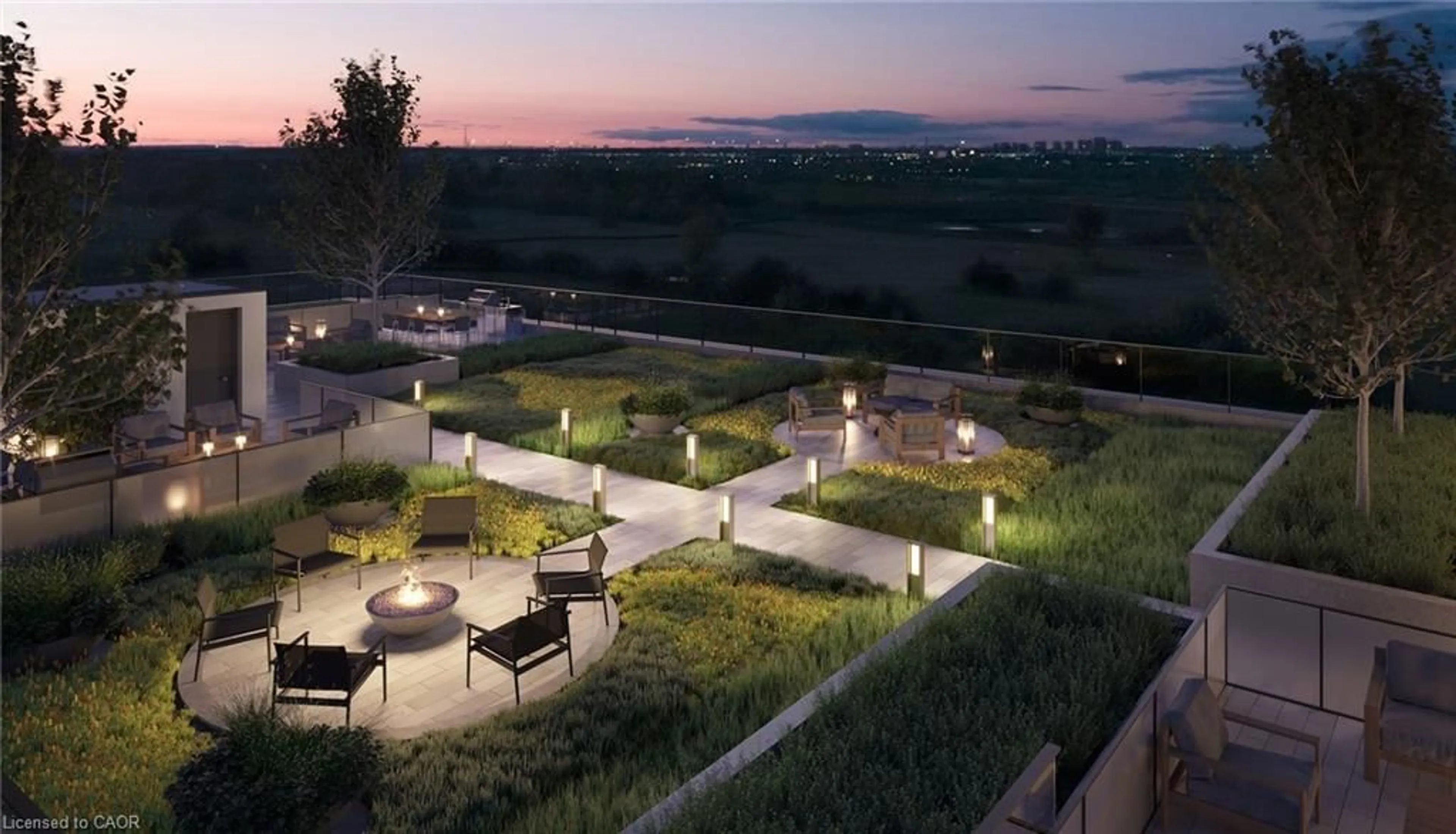 Patio, mountain view for 1005 Dundas St #309, Oakville Ontario L6H 8C7