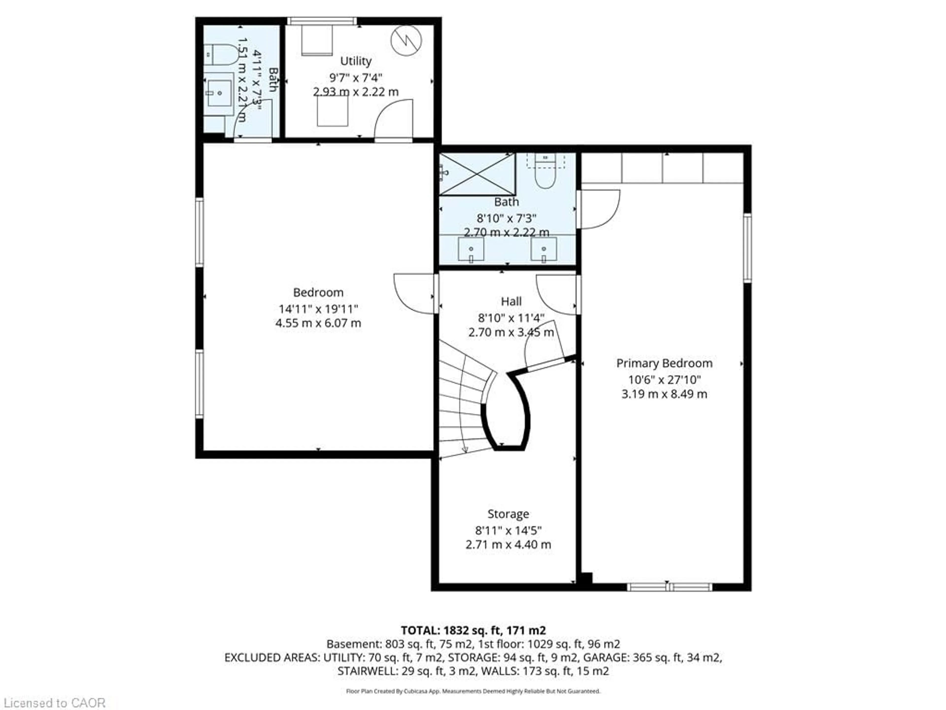 Floor plan for 63 Redbud Cres, Simcoe Ontario N3Y 0B8