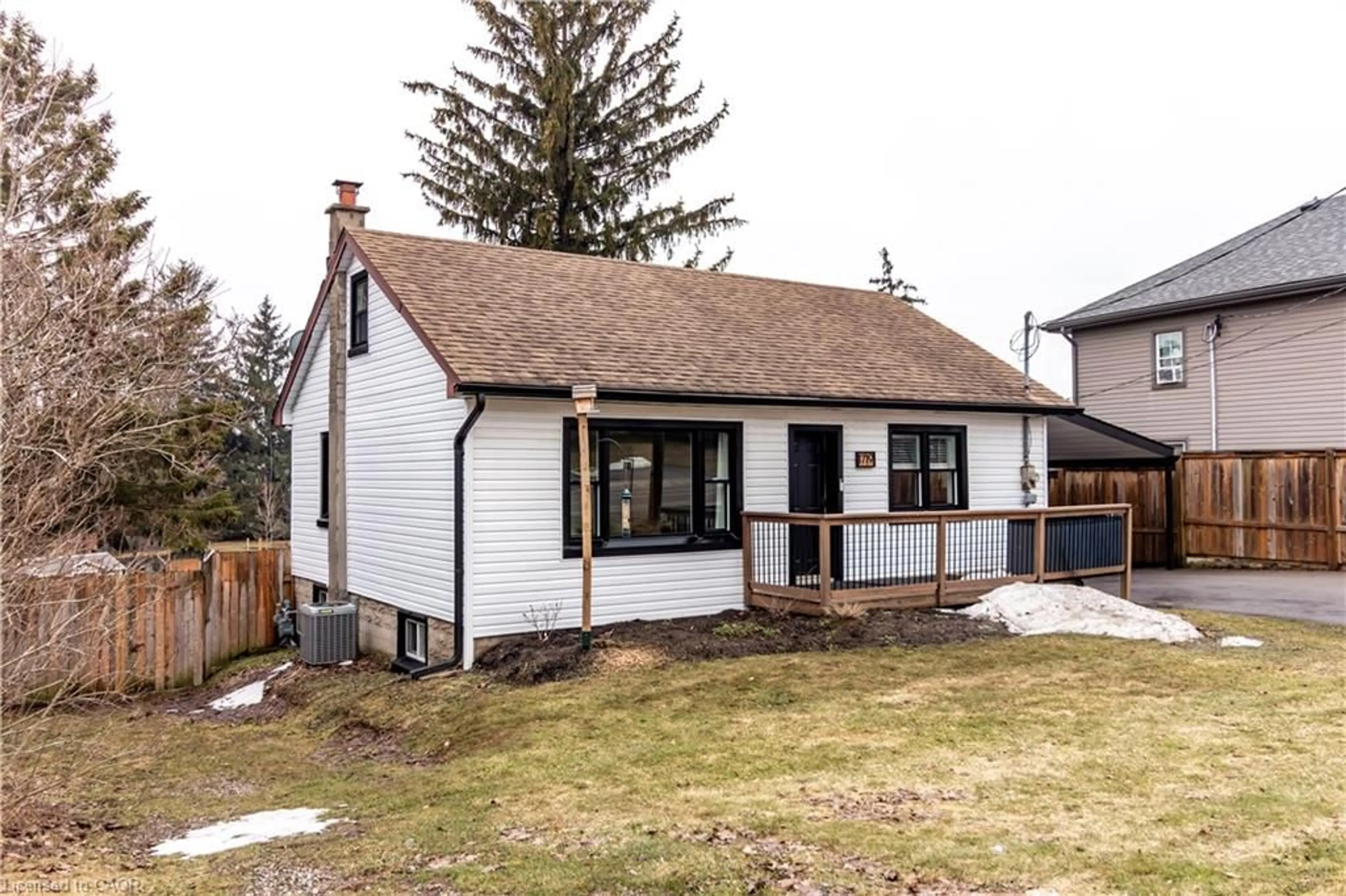 Home with vinyl exterior material, street for 1719 Snyders Rd, Petersburg Ontario N0B 2H0