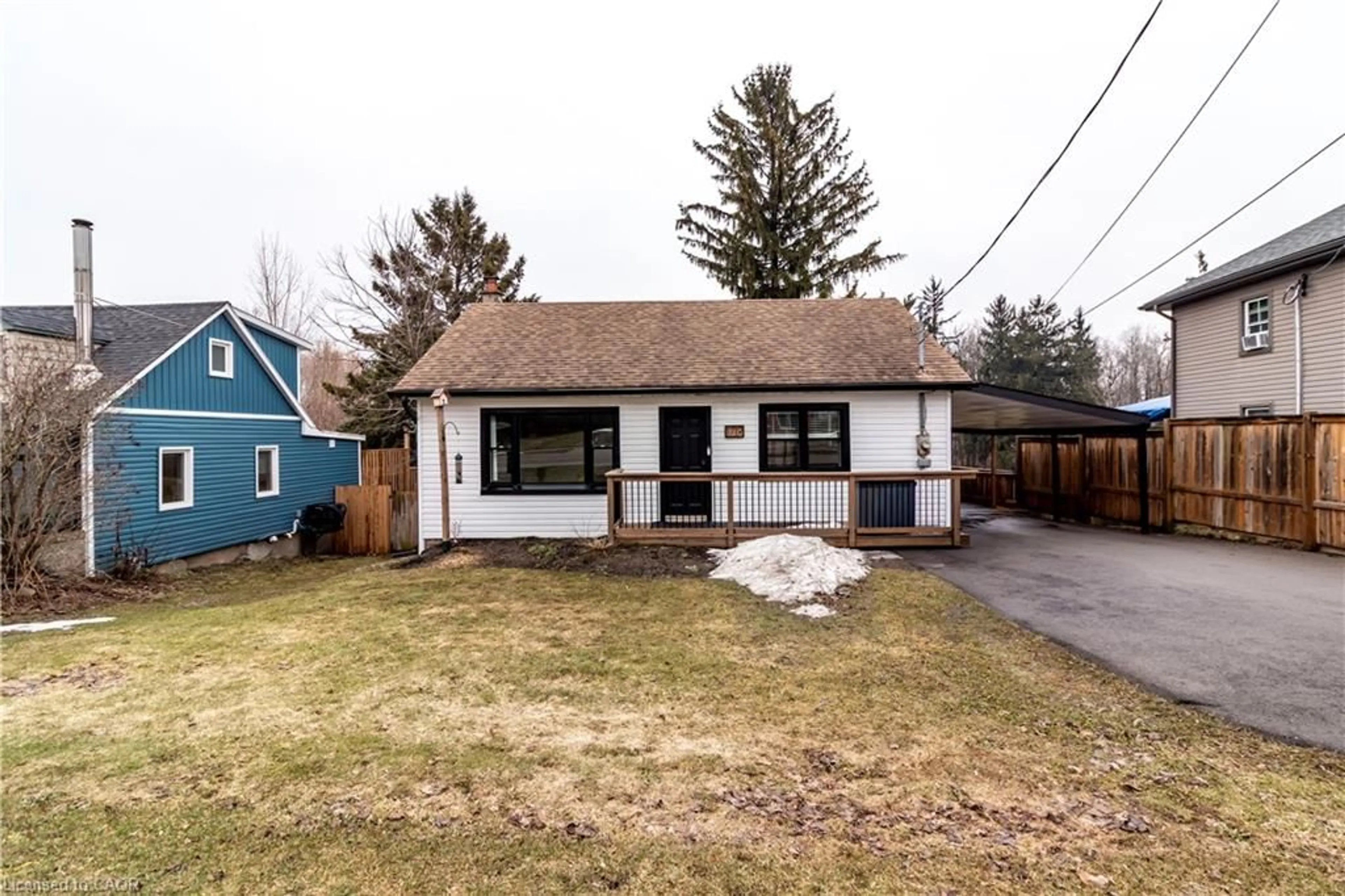 A pic from outside/outdoor area/front of a property/back of a property/a pic from drone, street for 1719 Snyders Rd, Petersburg Ontario N0B 2H0