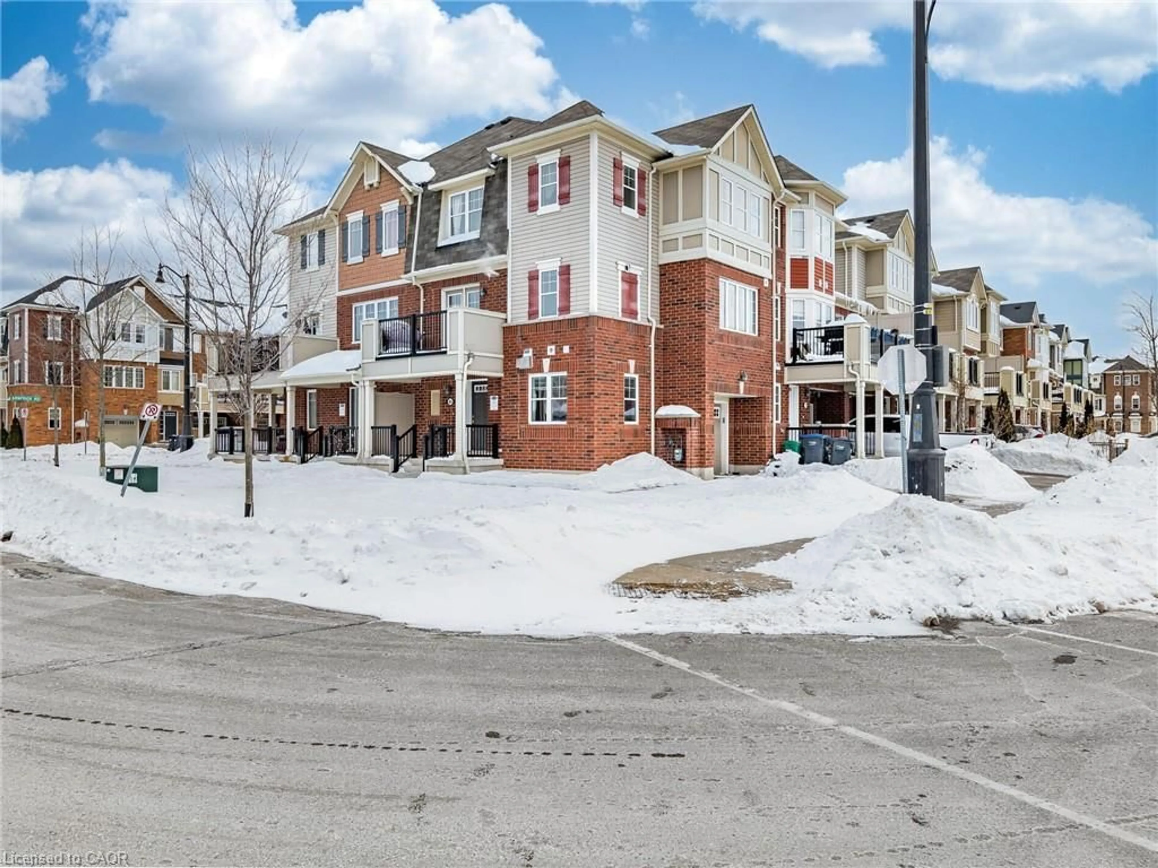 A pic from outside/outdoor area/front of a property/back of a property/a pic from drone, street for 65 Aylesbury Dr, Brampton Ontario L7A 0W2