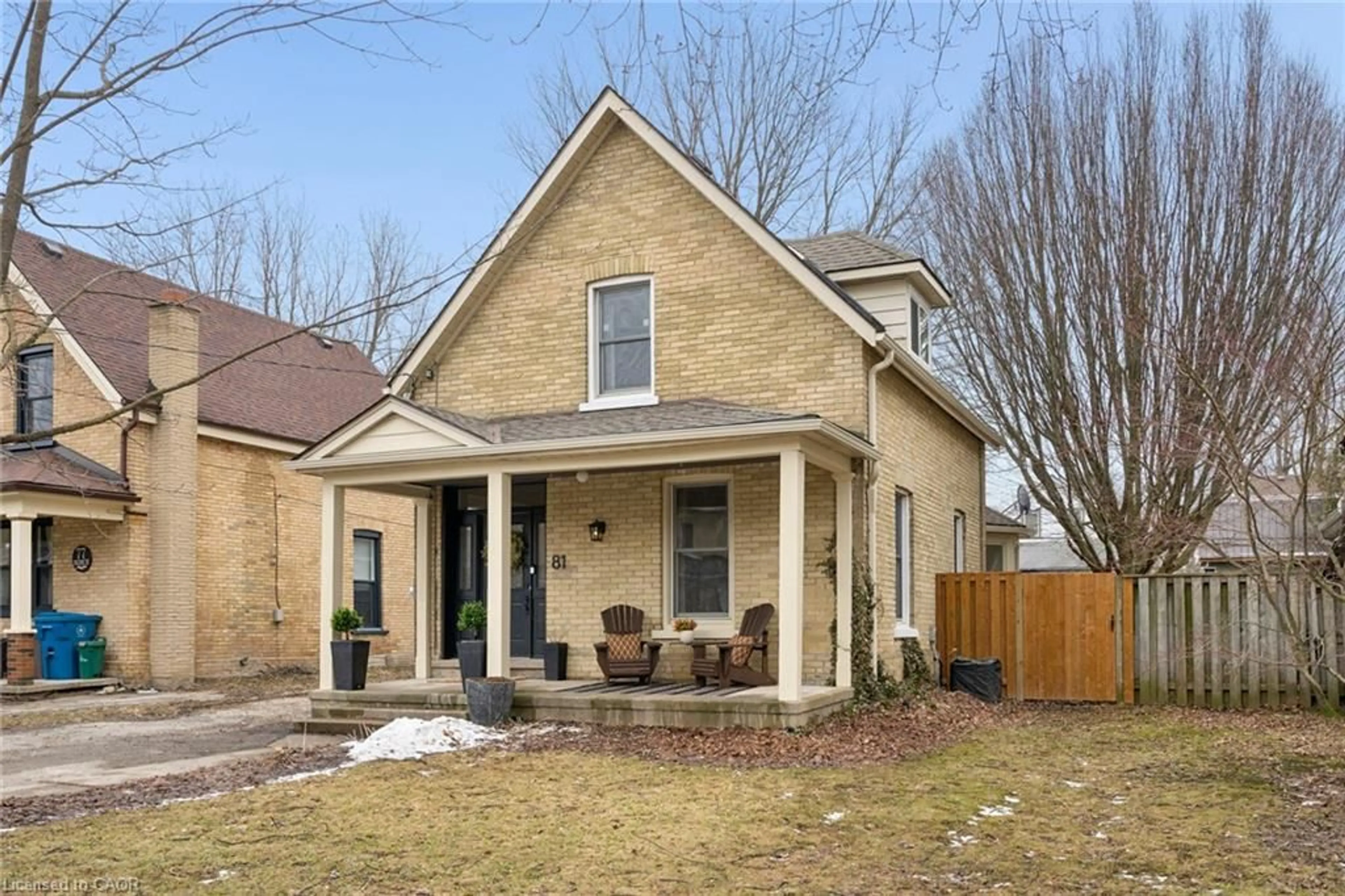 Home with brick exterior material, street for 81 Nelson St, Stratford Ontario N5A 2J6