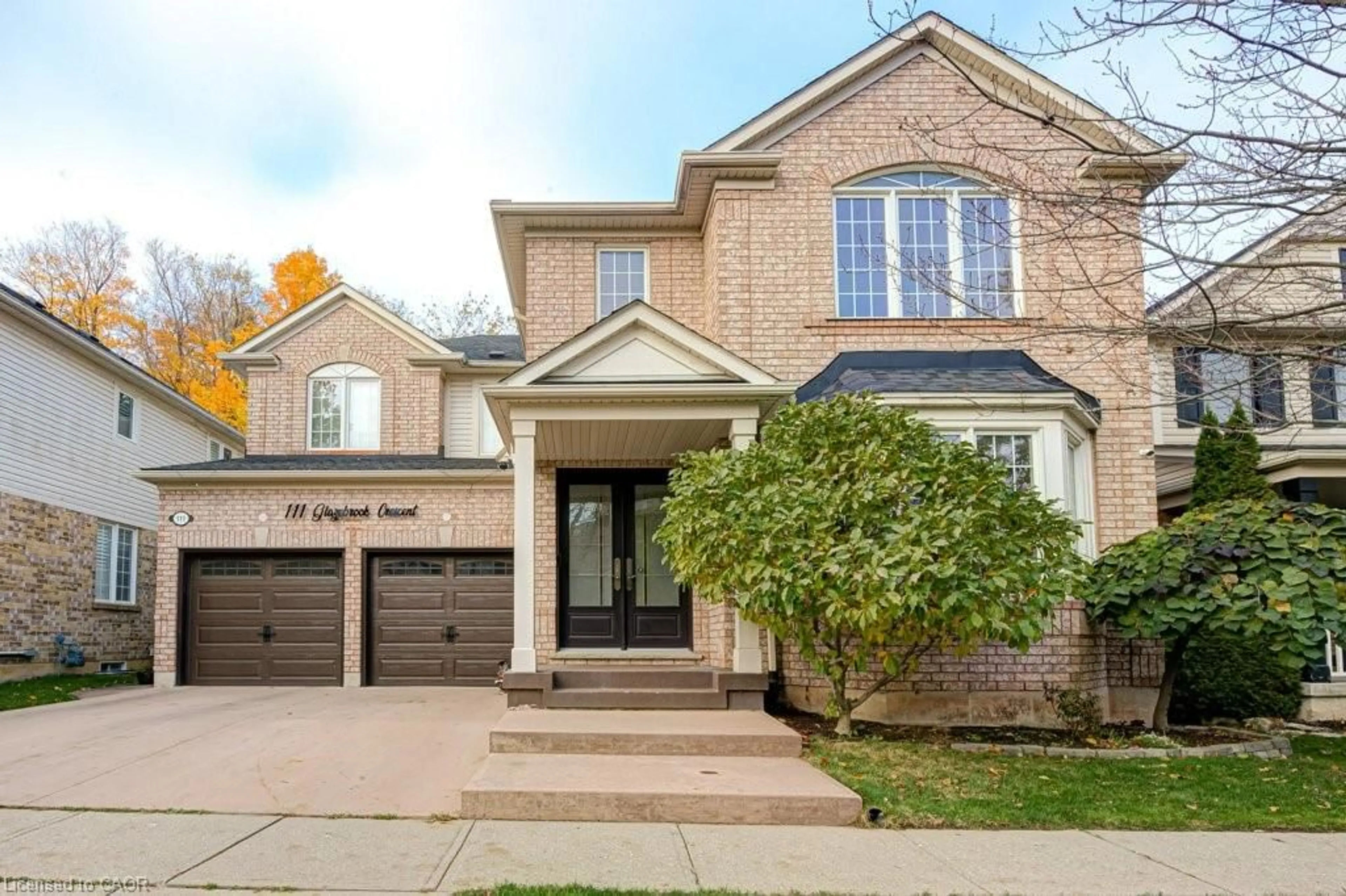 Home with brick exterior material, street for 111 Glazebrook Cres, Cambridge Ontario N1T 2H8