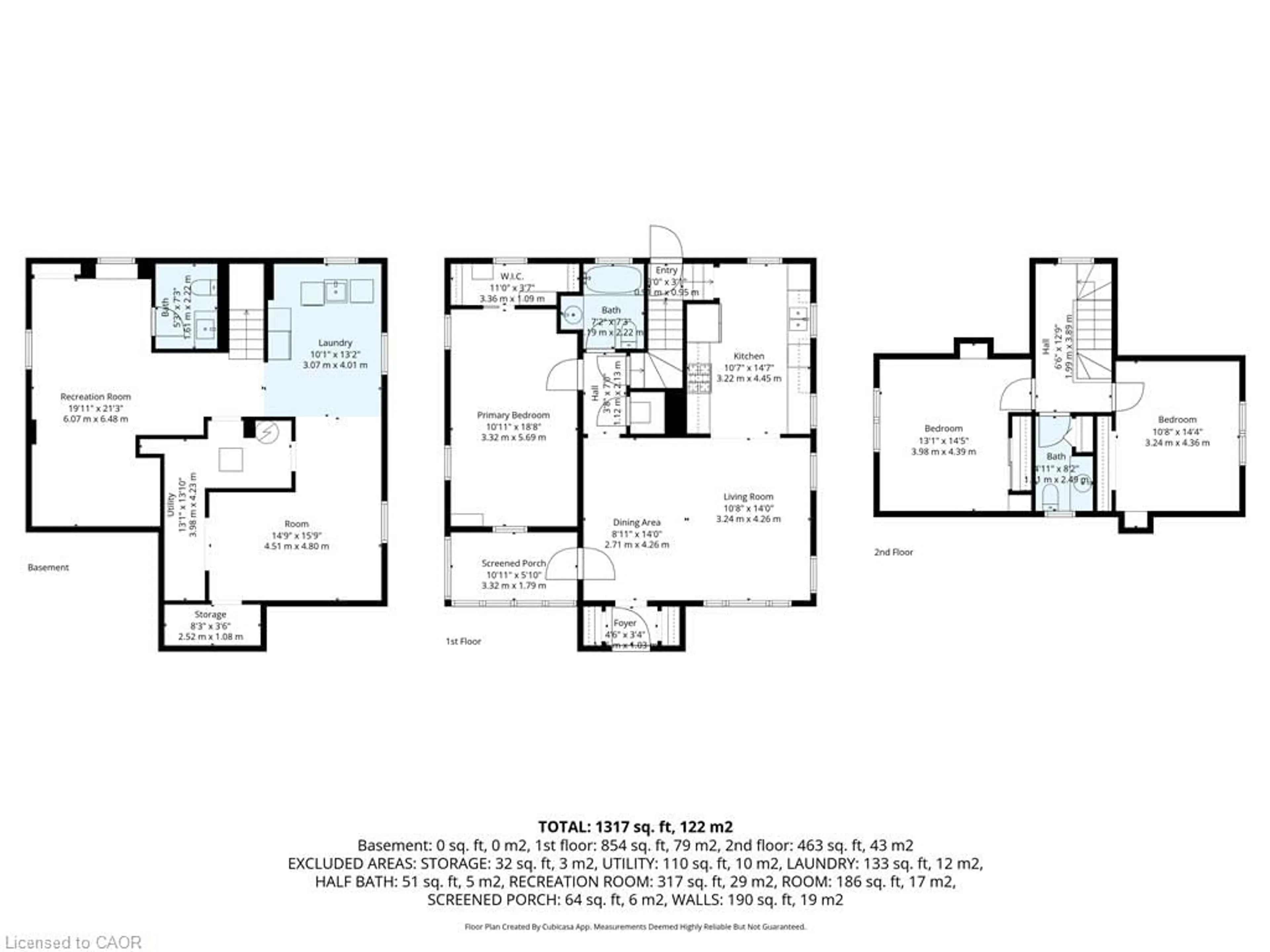 Floor plan for 421 St Andrew St, Port Dover Ontario N0A 1N0