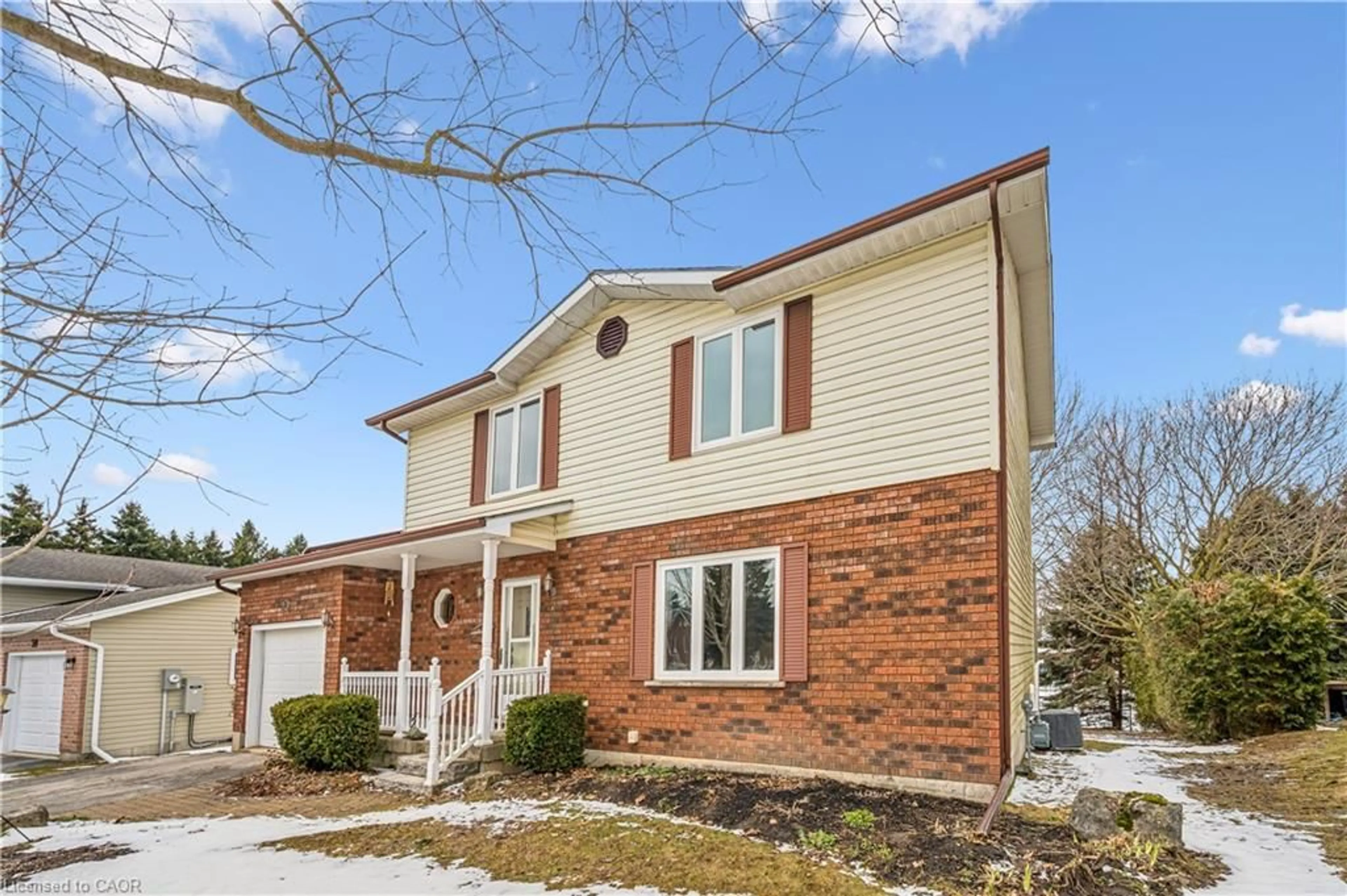 Home with brick exterior material, street for 28 Edward St, Drayton Ontario N0G 1P0