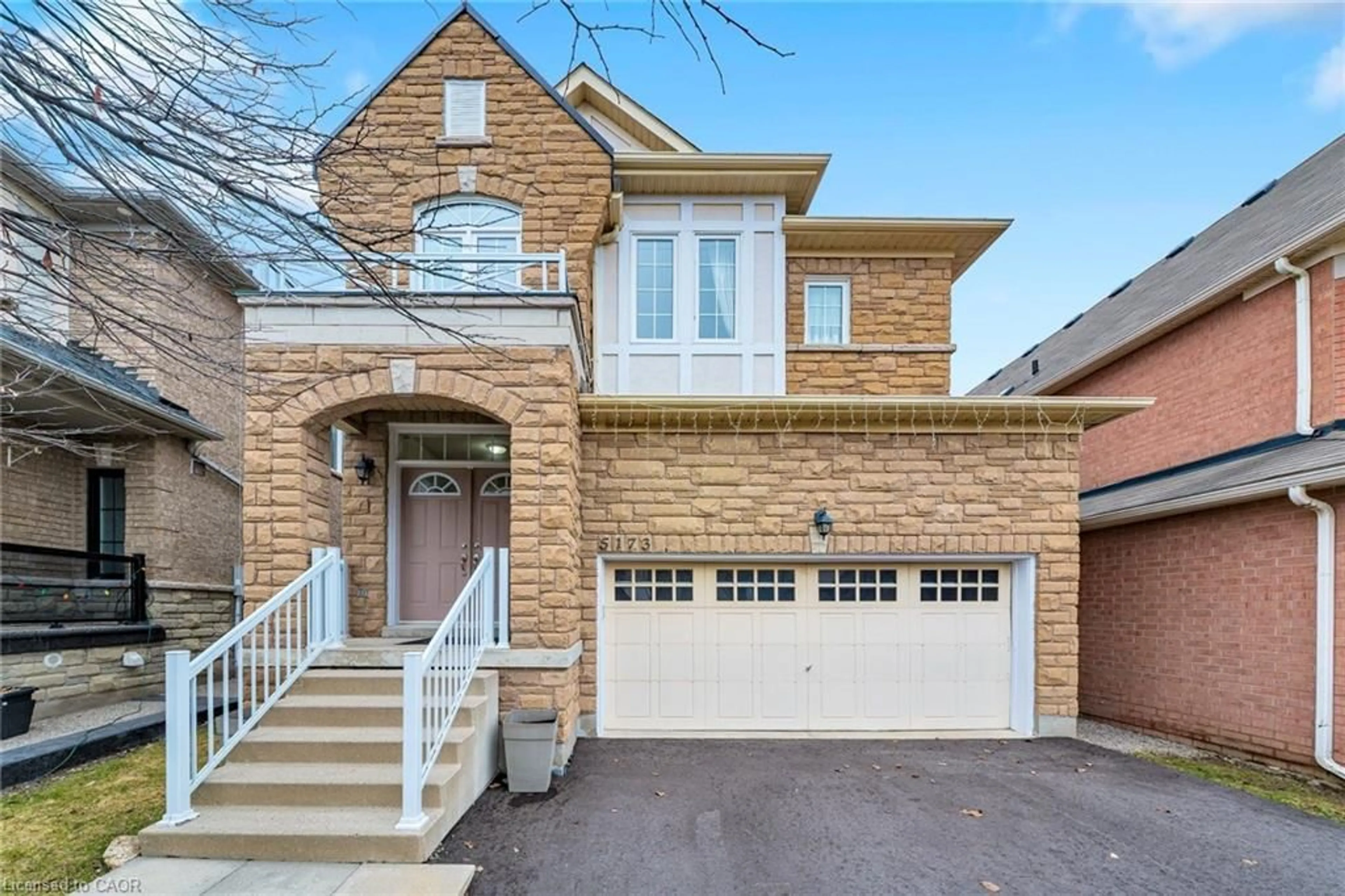 Home with brick exterior material, street for 5173 Churchill Meadows Blvd, Mississauga Ontario L5M 8B7