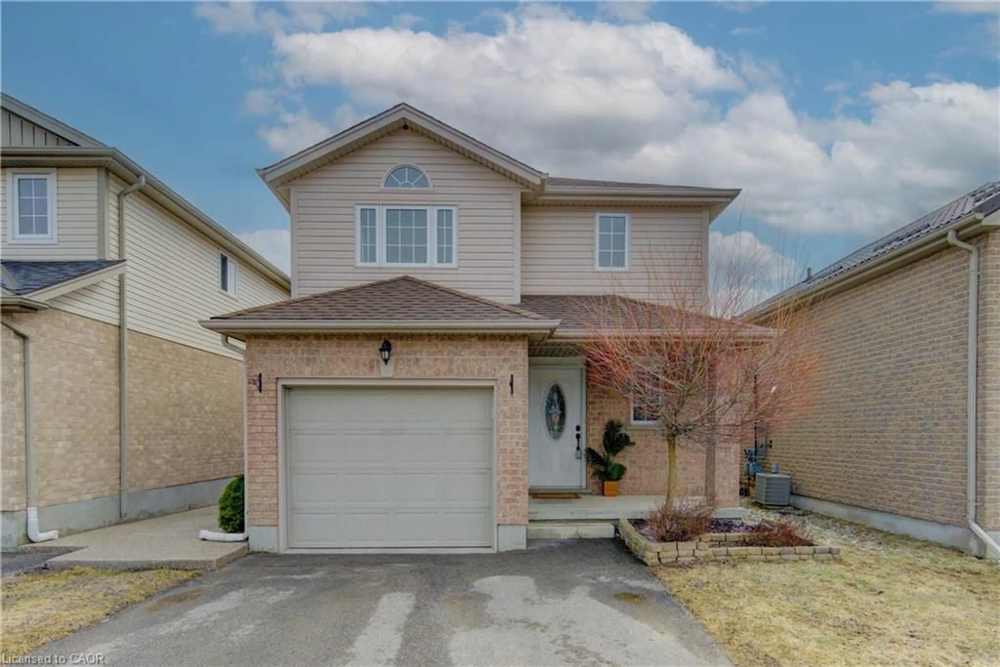 Home with brick exterior material, street for 80 Everglade Cres, Kitchener Ontario N2E 3Y5