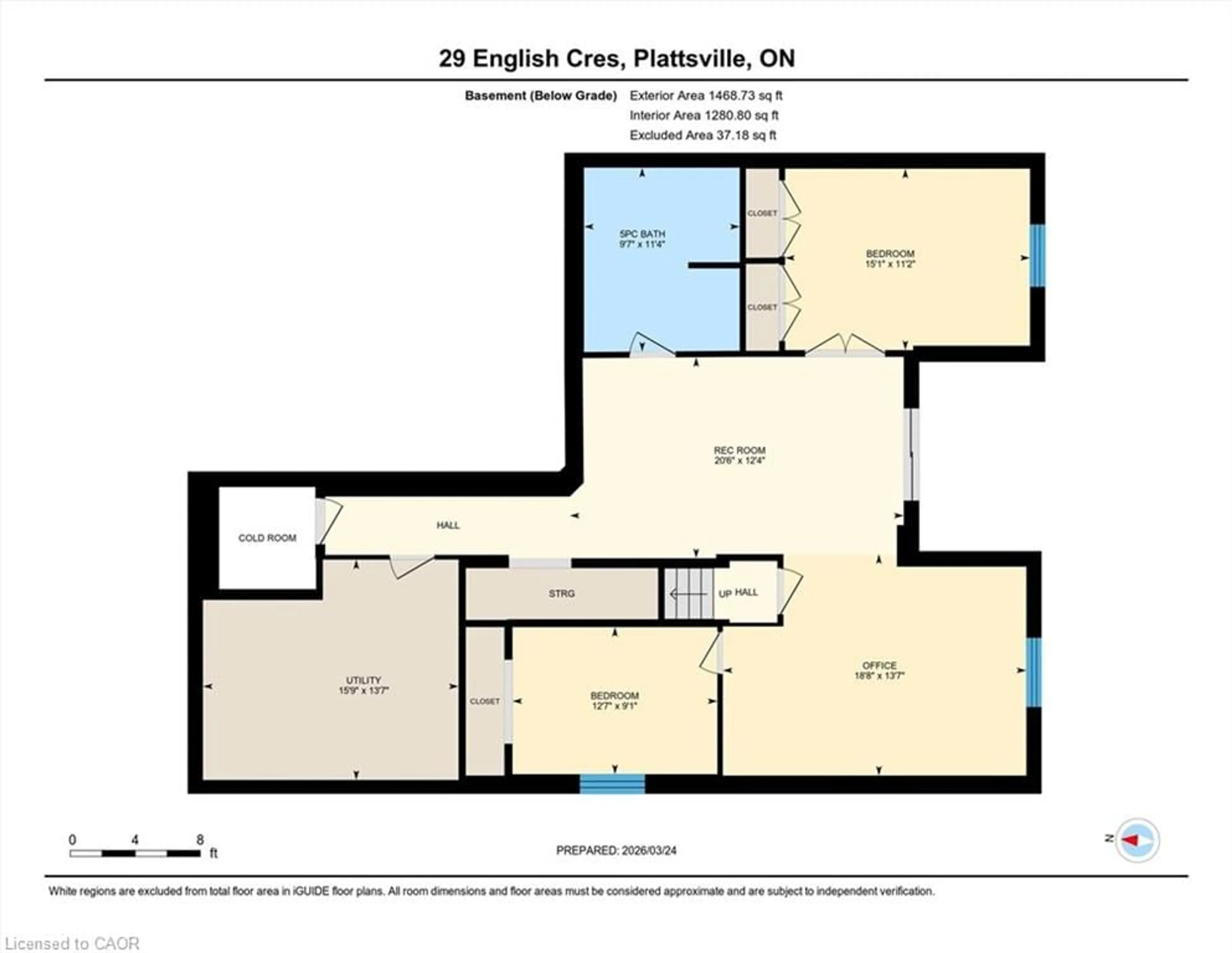 Floor plan for 29 English Cres, Plattsville Ontario N0J 1S0
