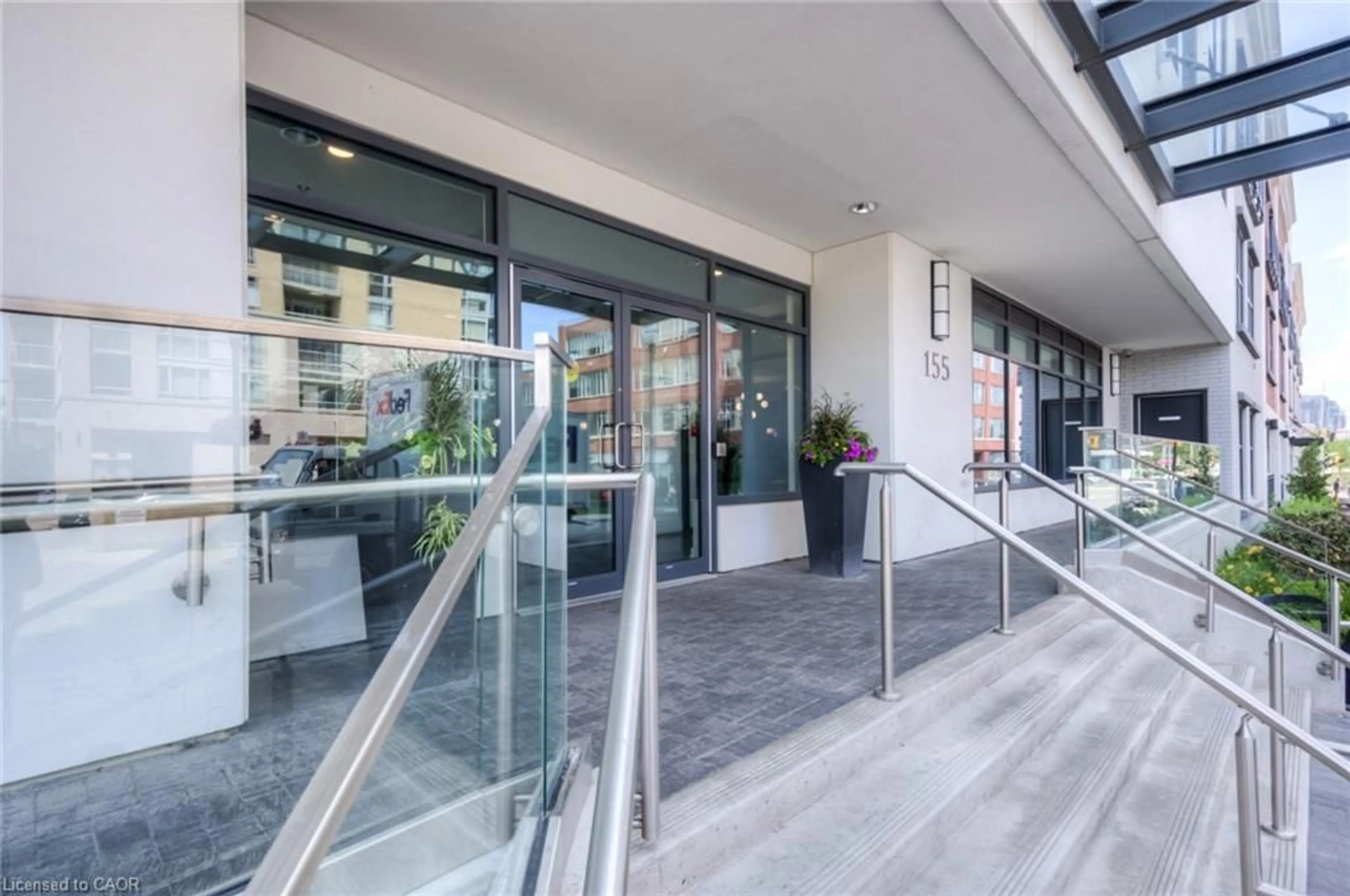 Indoor foyer for 155 Caroline St #1108, Waterloo Ontario N2L 0J8