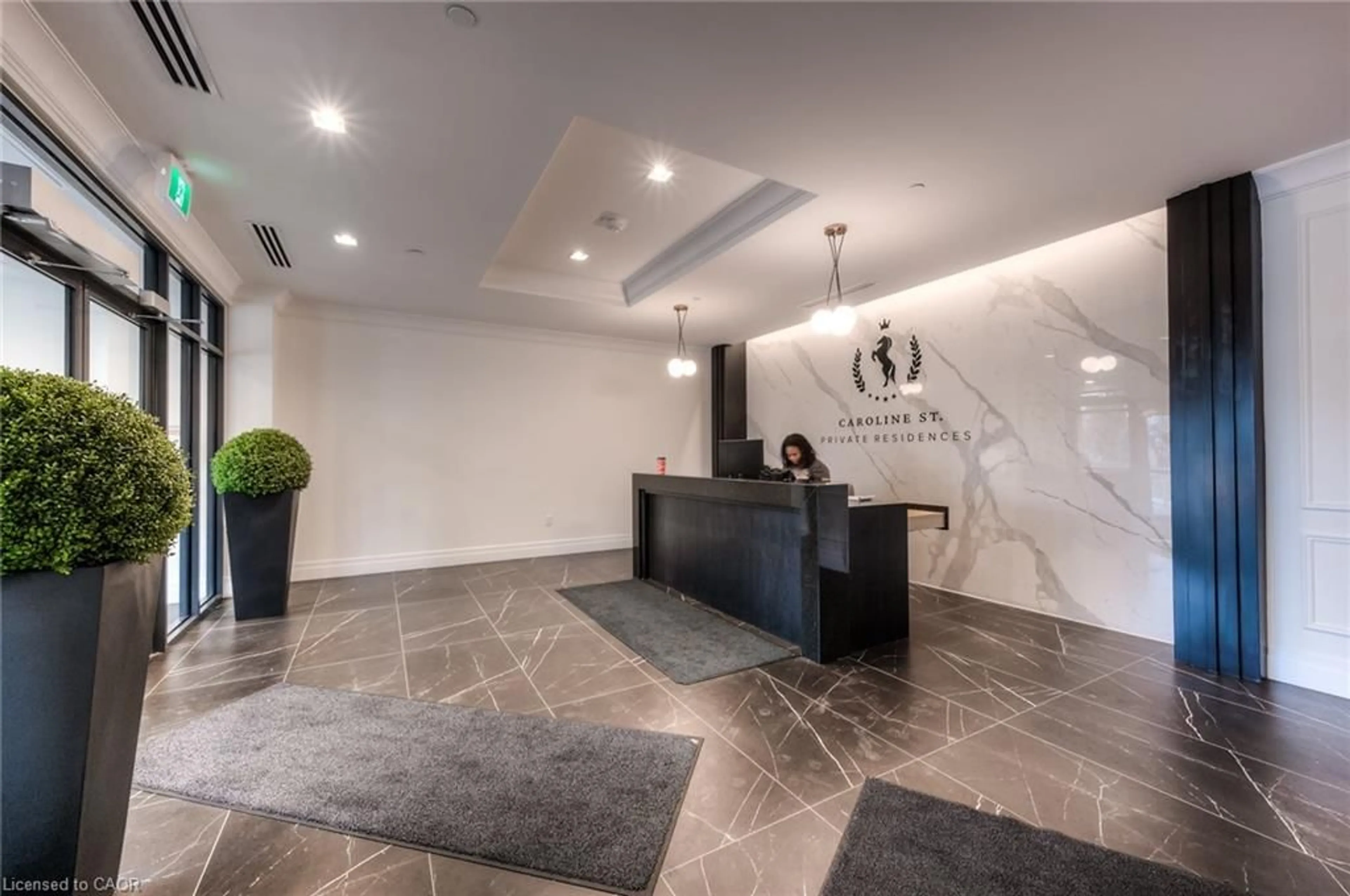 Lobby for 155 Caroline St #1108, Waterloo Ontario N2L 0J8