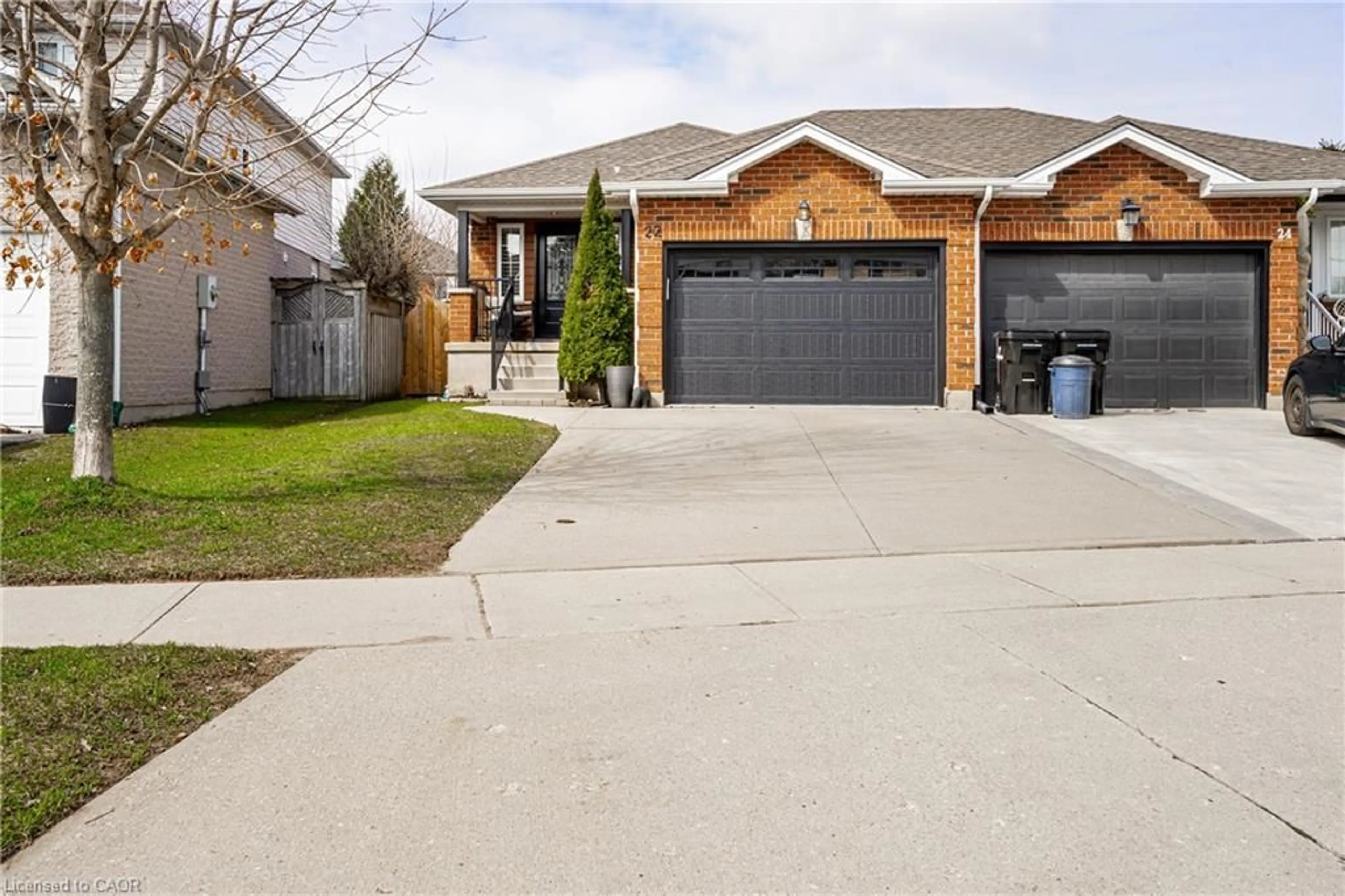 Home with brick exterior material, street for 22 Marston Cres, Cambridge Ontario N3C 4G3