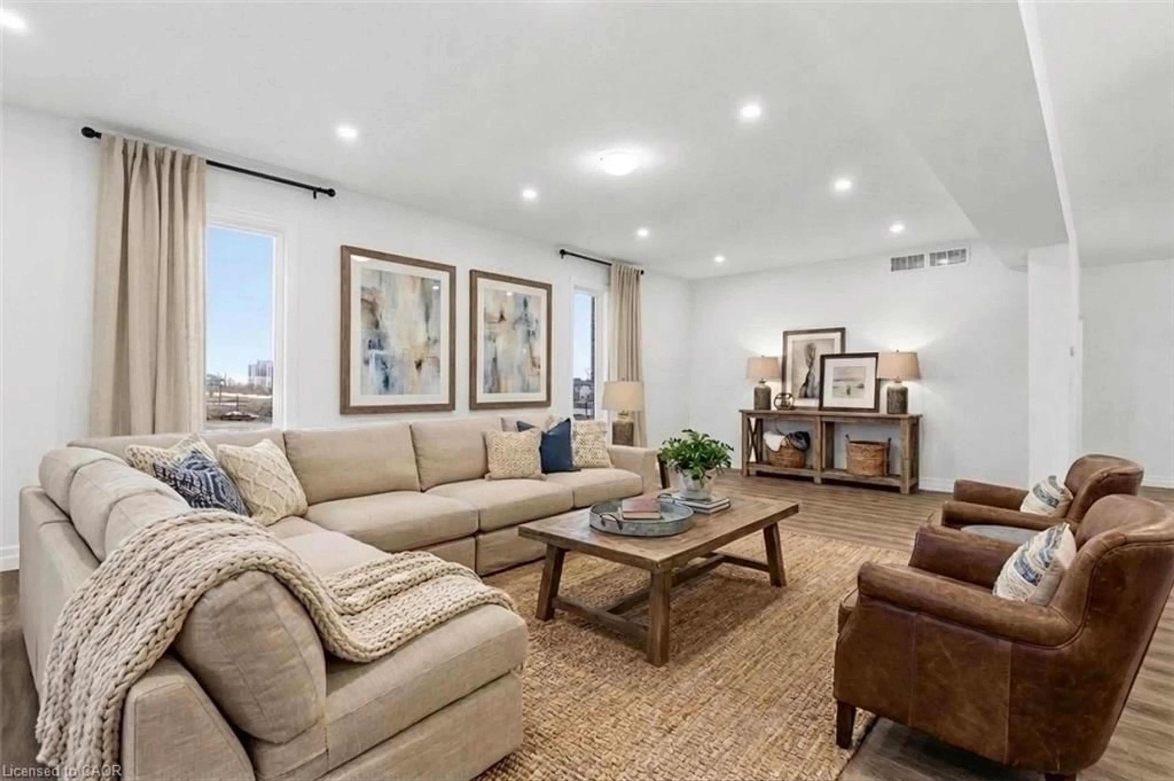 Living room with furniture, unknown for 70 Quarry Park Dr, Kitchener Ontario N2B 0B2