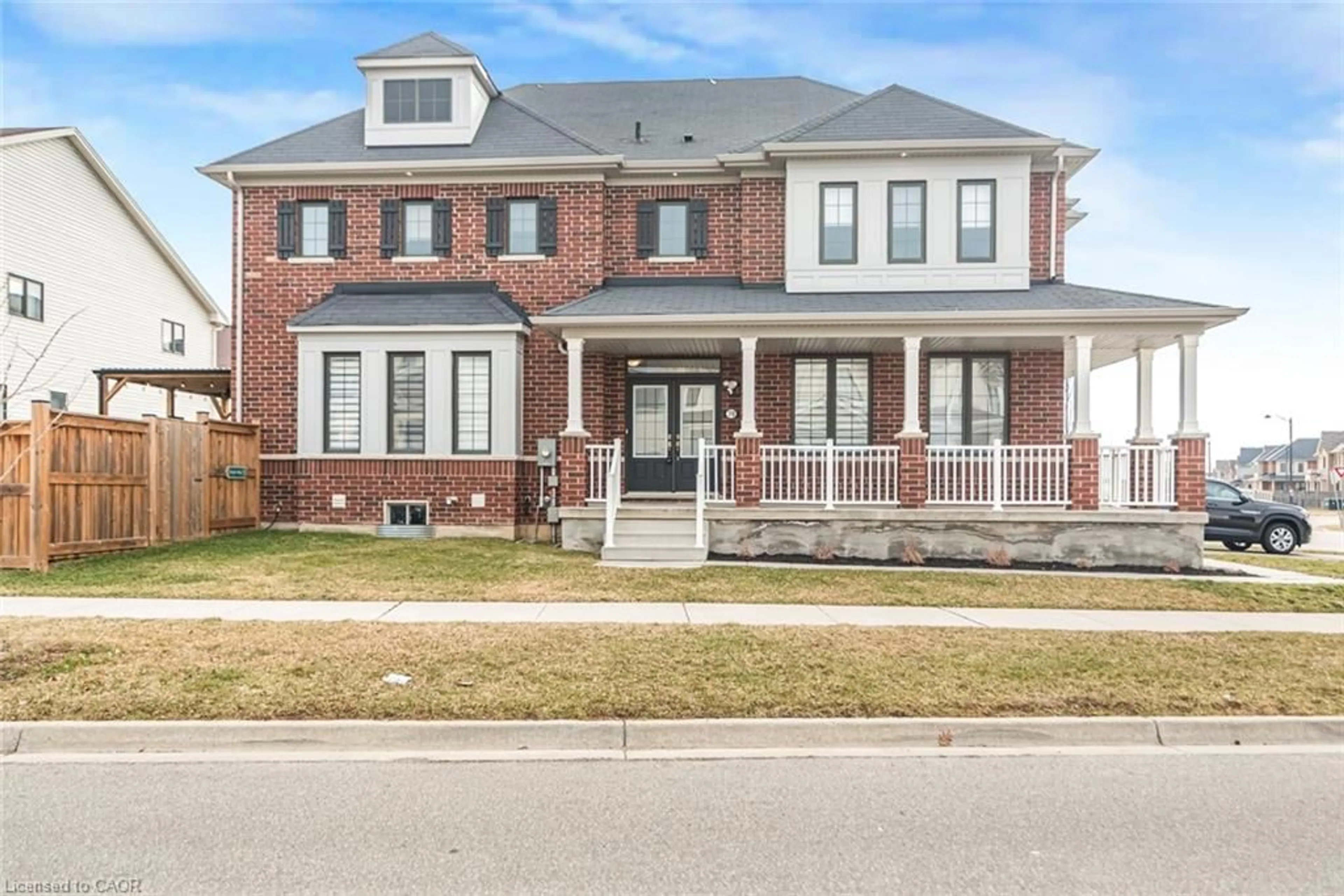 Home with brick exterior material, street for 70 Fleming Cres, Caledonia Ontario N3W 0C1
