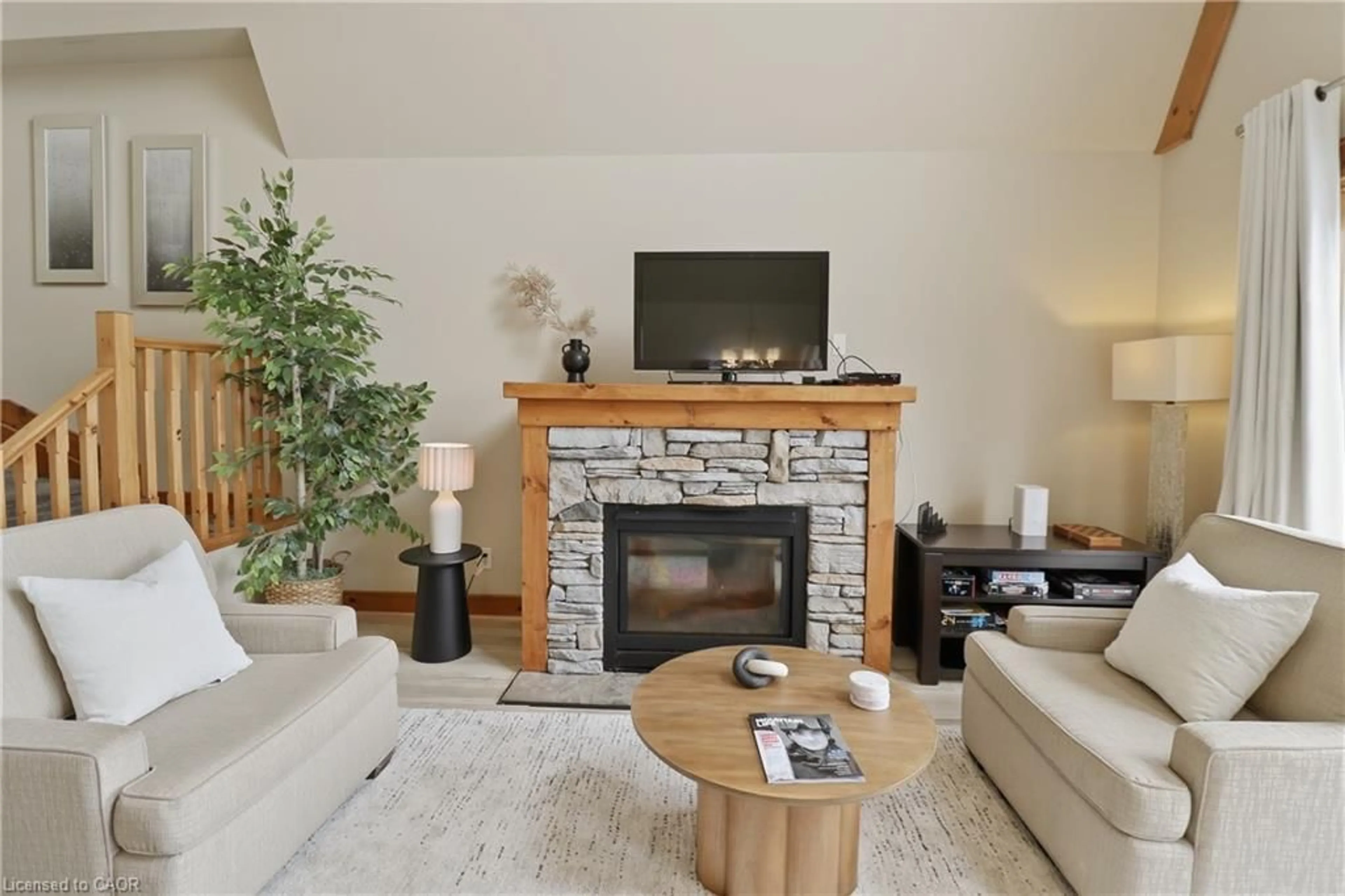 Living room with furniture, unknown for 170 Snowbridge Way #222, The Blue Mountains Ontario L9Y 0V1