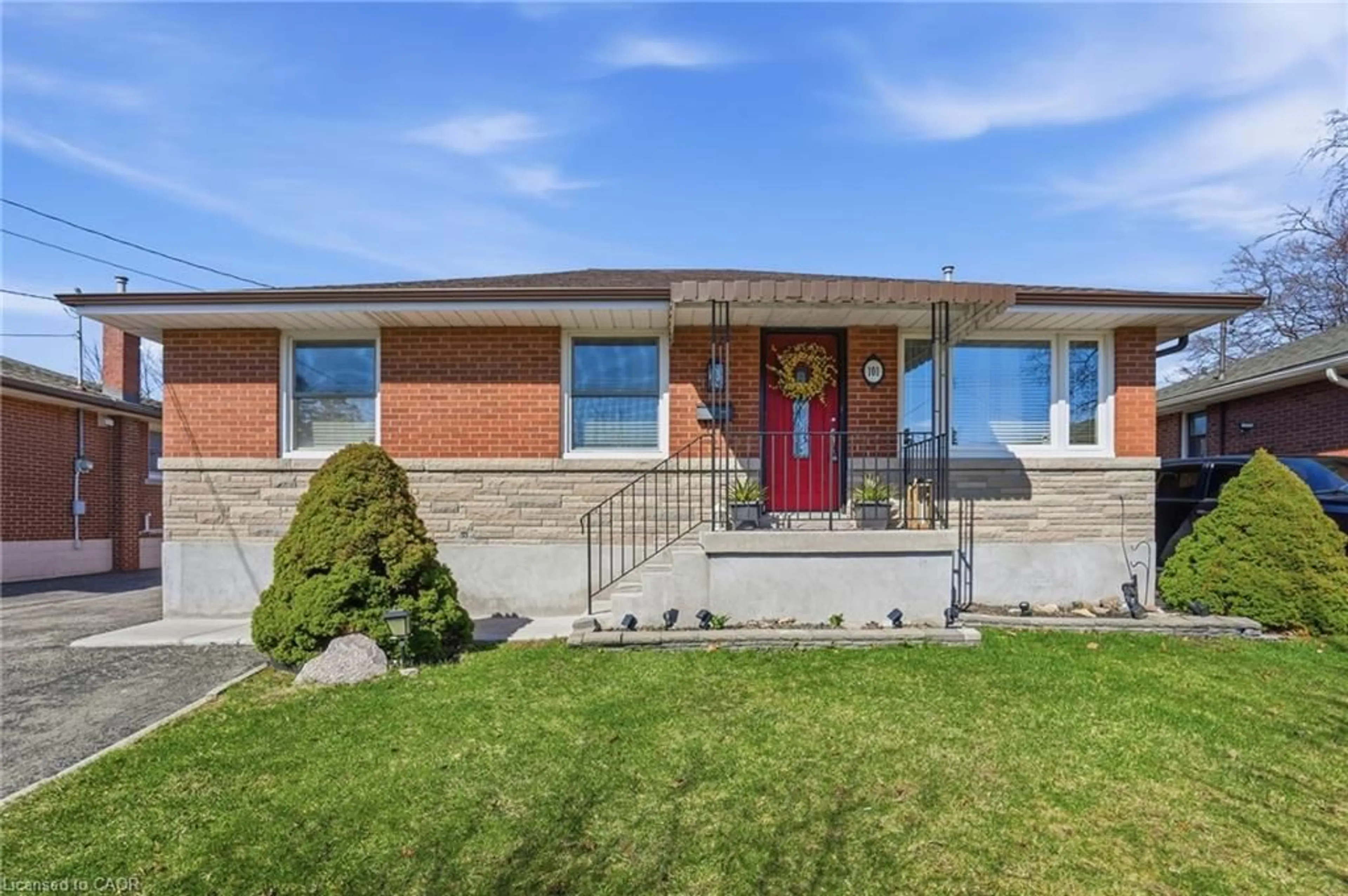 Home with brick exterior material, street for 101 Organ Cres, Hamilton Ontario L8T 1Y8