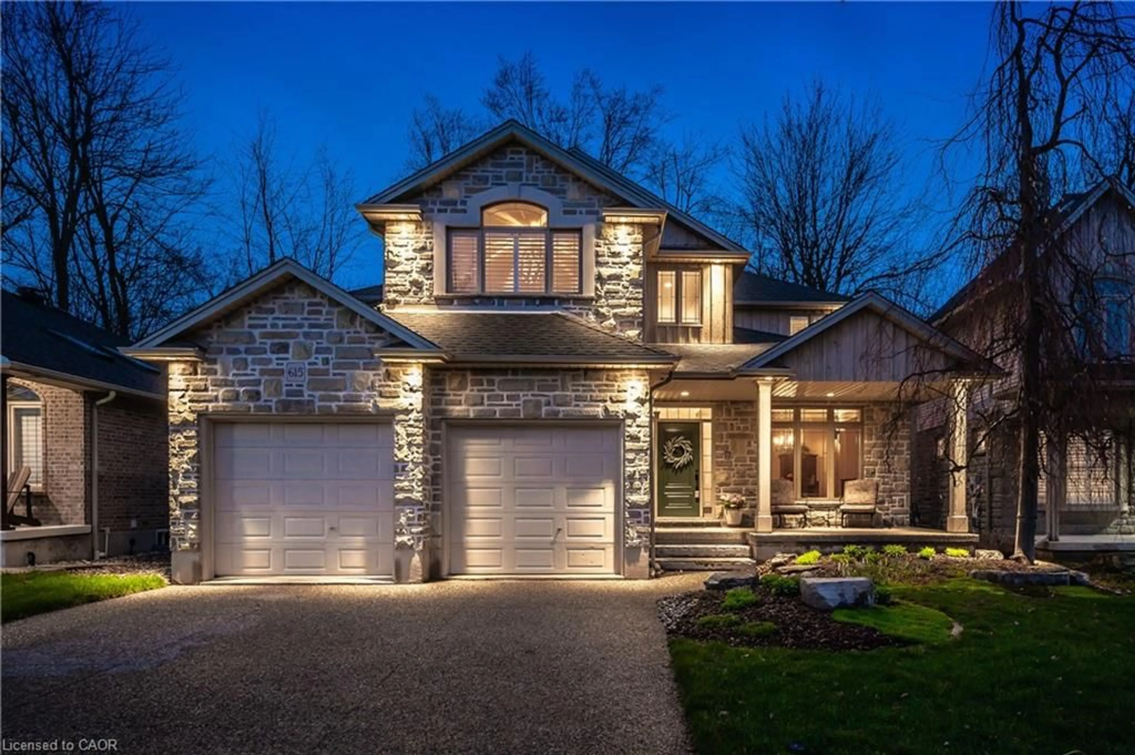 Home with brick exterior material, street for 615 Clipper Dr, Waterloo Ontario N2K 4B4