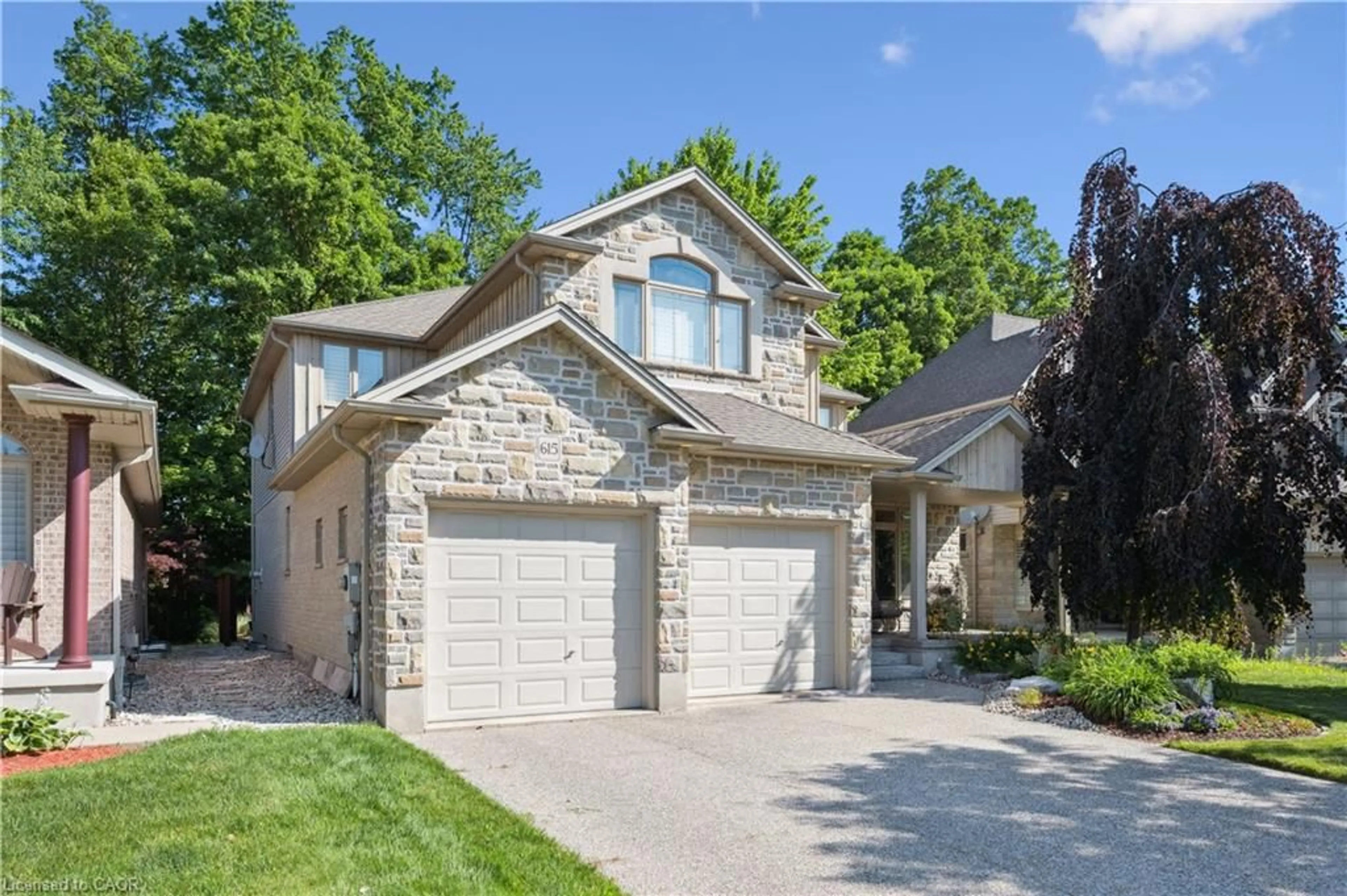 Home with brick exterior material, street for 615 Clipper Dr, Waterloo Ontario N2K 4B4