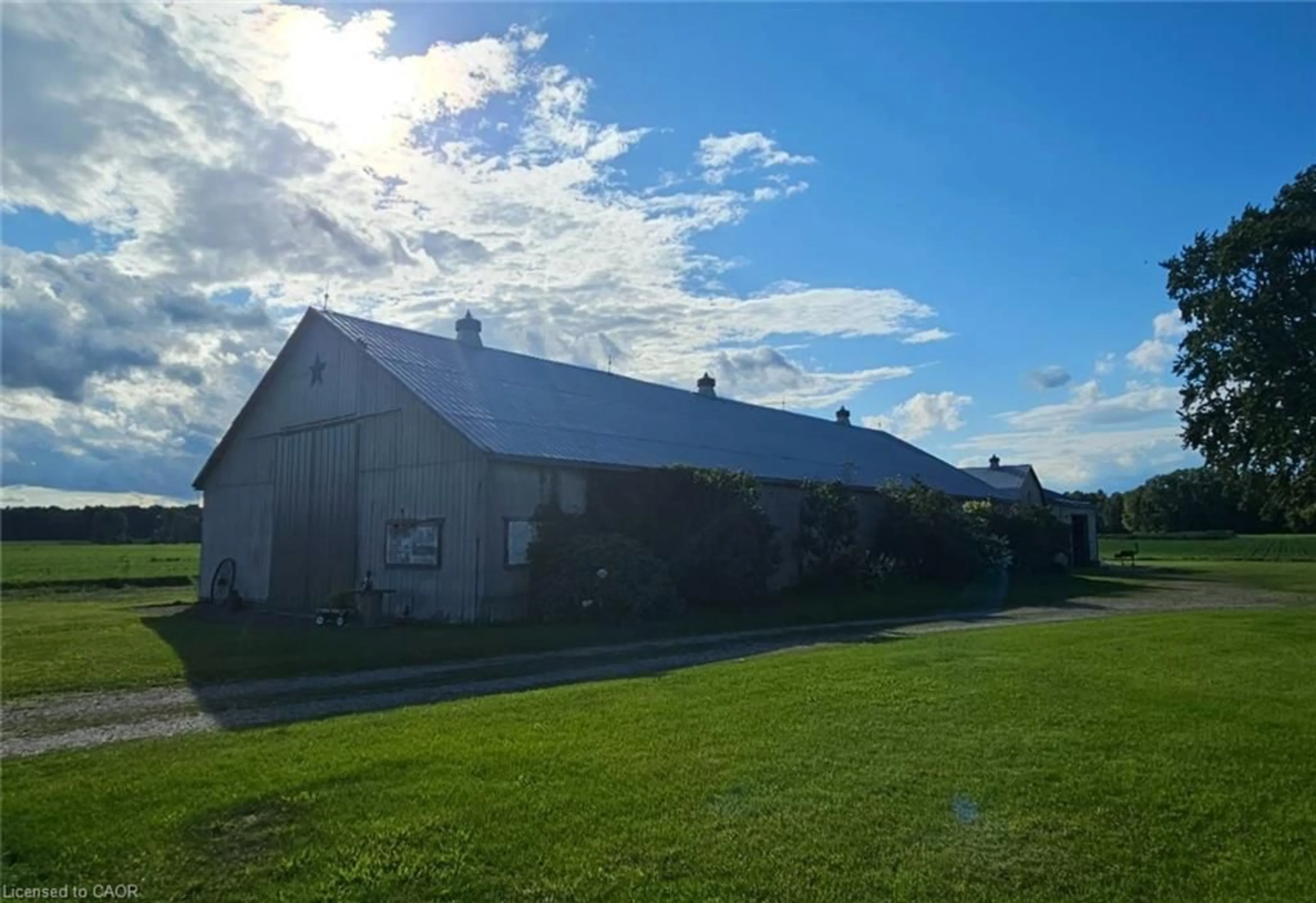 A pic from outside/outdoor area/front of a property/back of a property/a pic from drone, building for 20662 Marsh Line, Rodney Ontario N0L 2C0