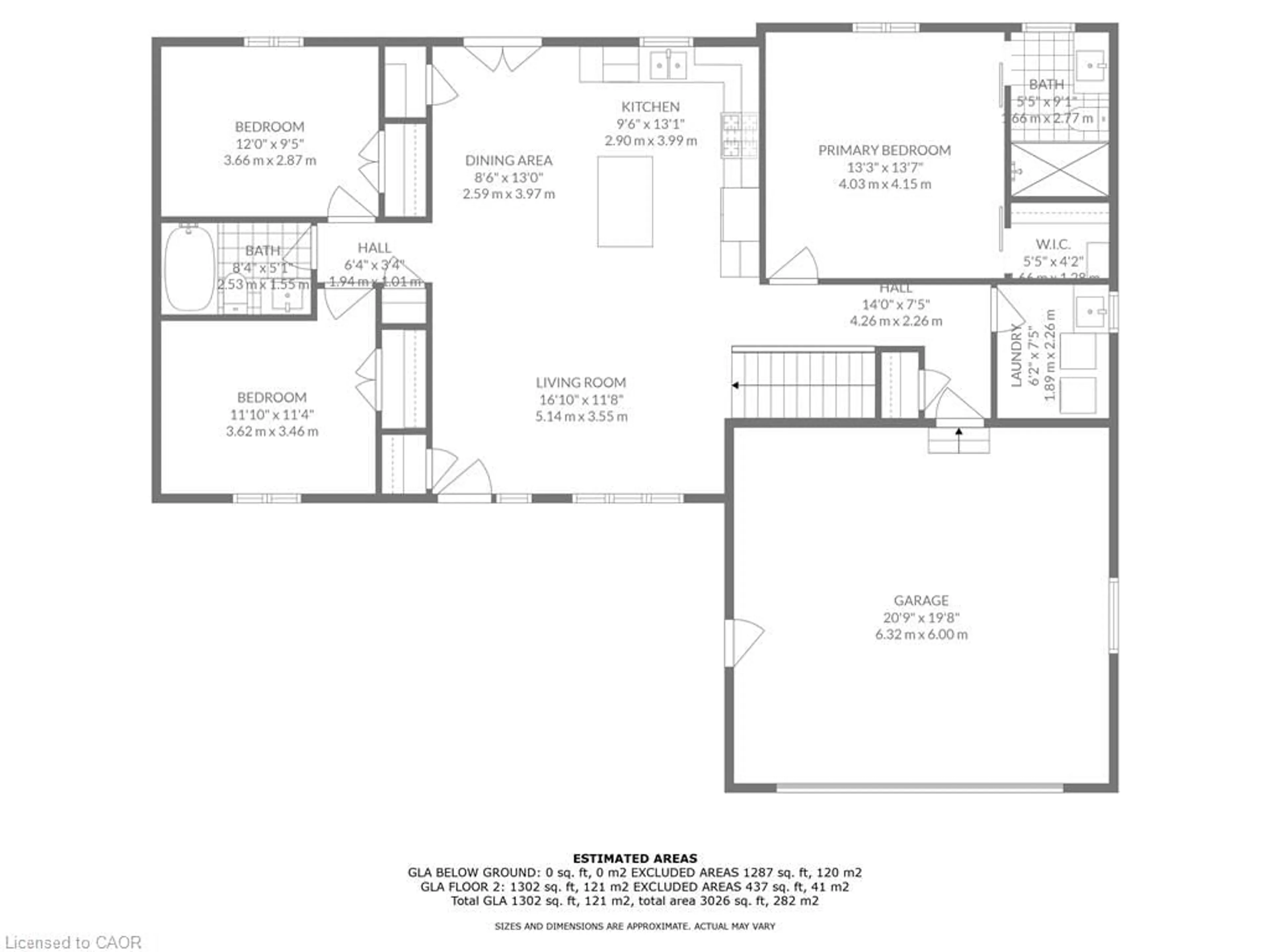 Floor plan for 2235 Hazen Rd, Langton Ontario N0E 1G0