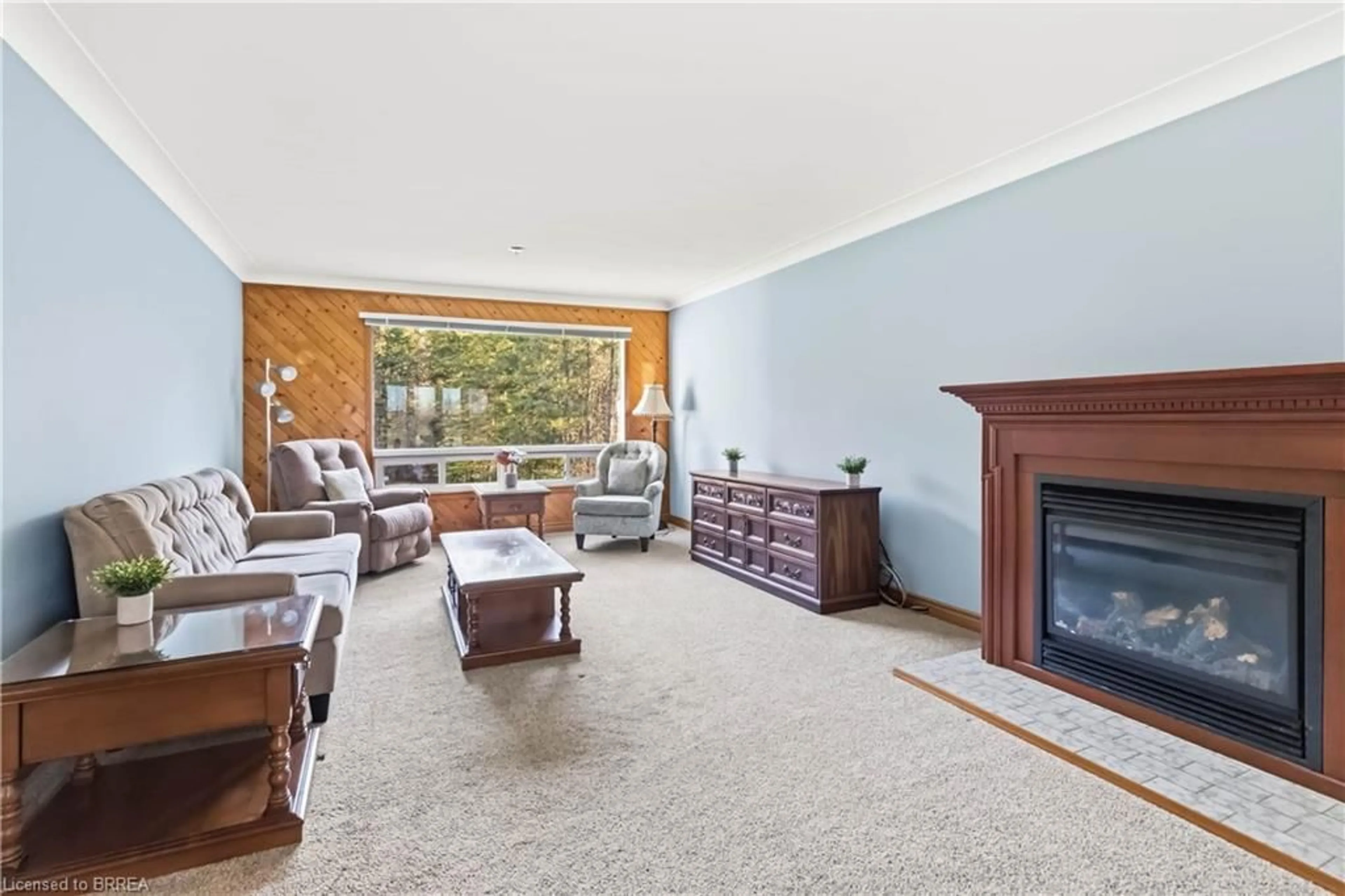 Living room with furniture, unknown for 213 Mcgill Rd, Mount Pleasant Ontario N0E 1K0