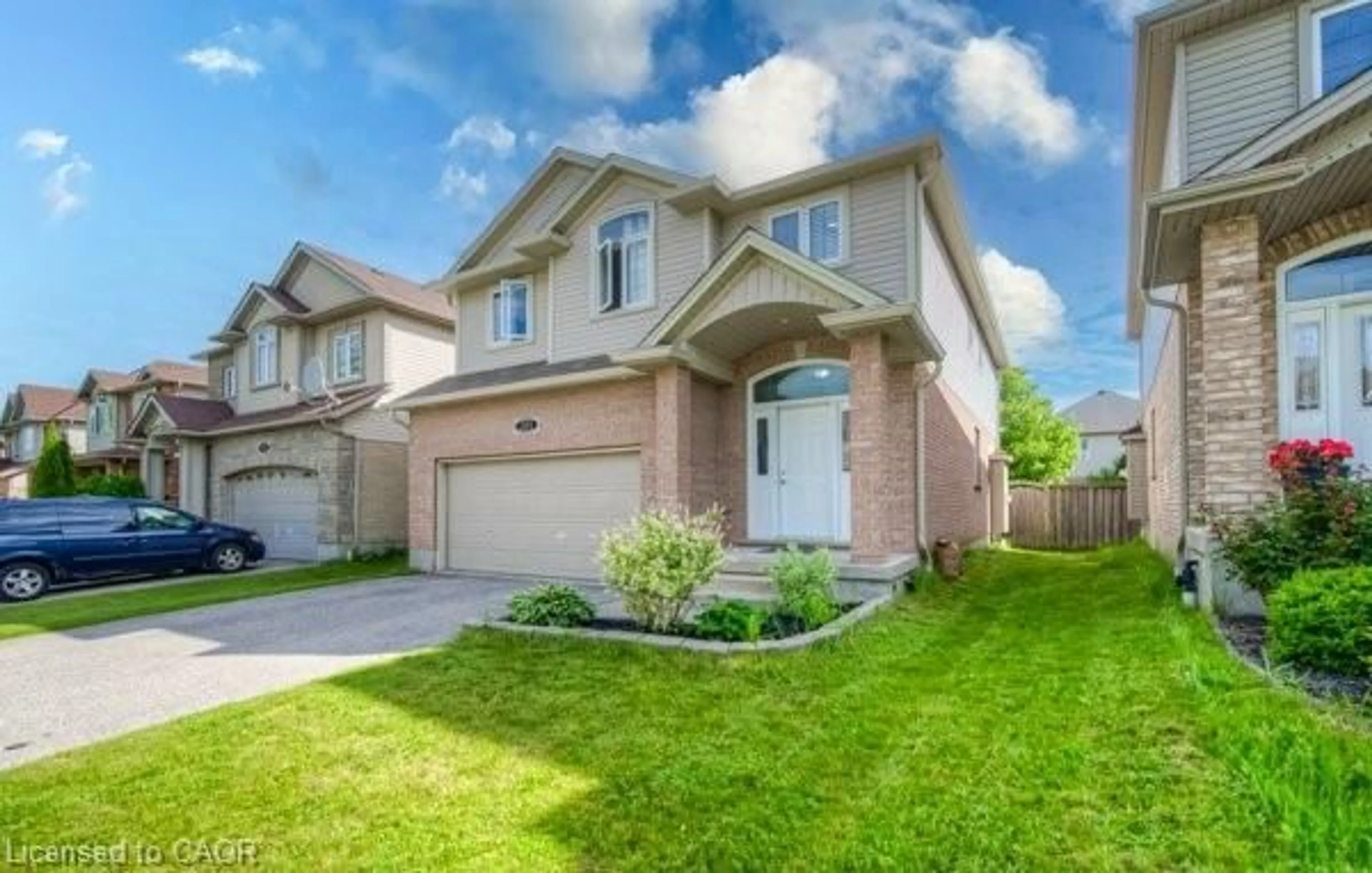 Home with brick exterior material, street for 504 Wood Nettle Way, Waterloo Ontario N2V 2Y1