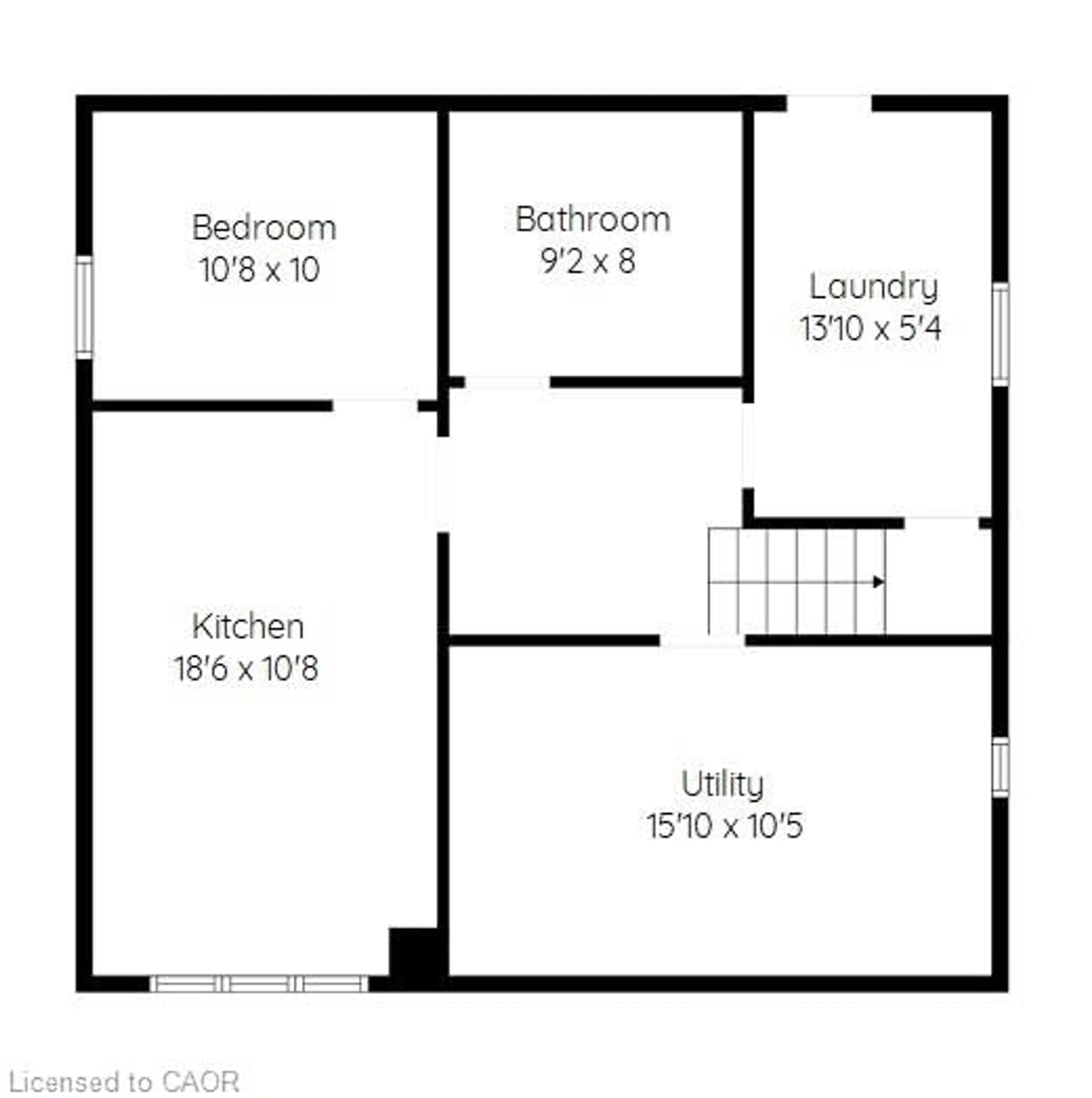 Floor plan for 103 Sherman Ave, Hamilton Ontario L8M 2P8