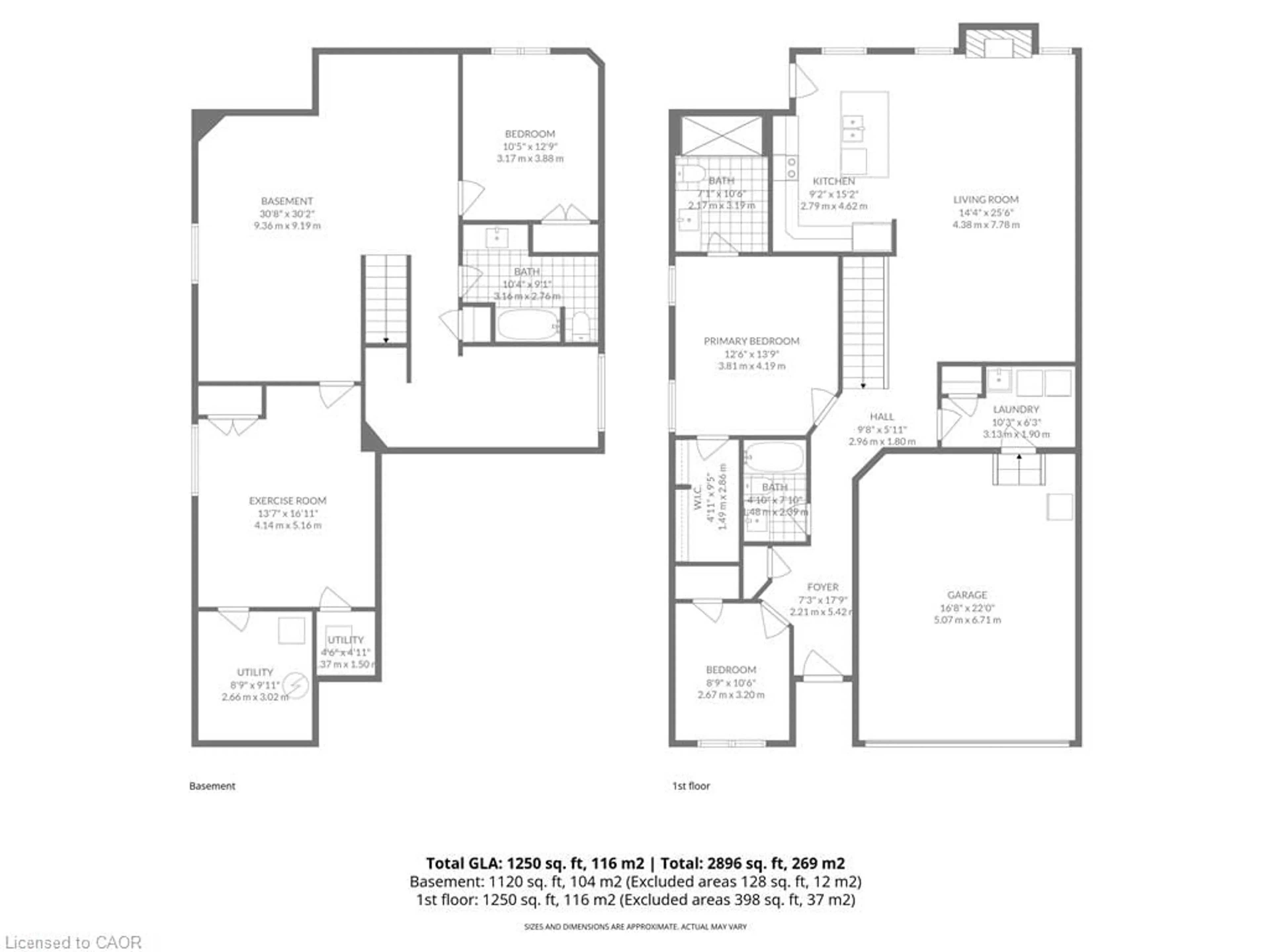 Floor plan for 194 Donly Dr #12, Simcoe Ontario N3Y 0C6