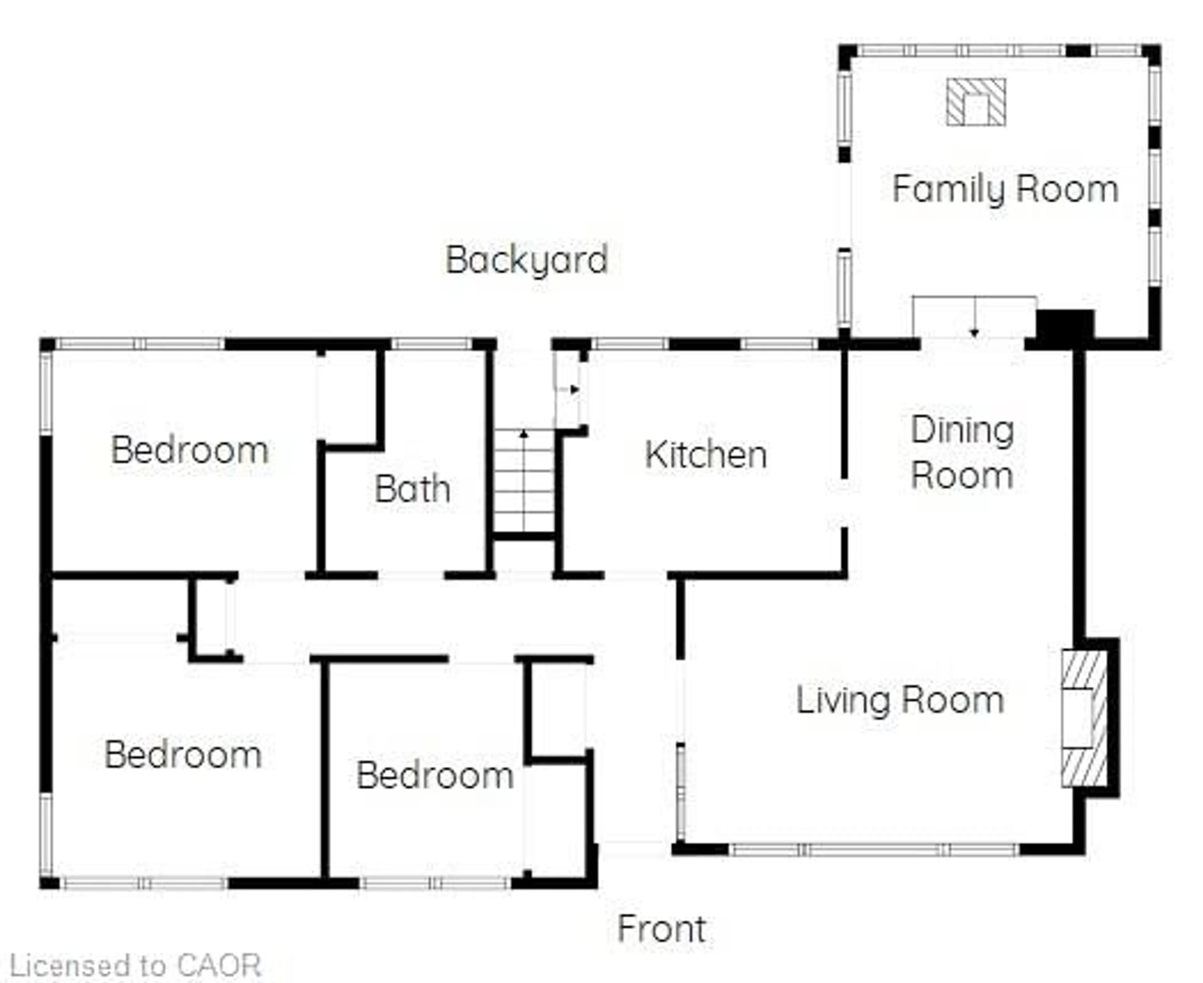 Floor plan for 5 Mayfair Ave, Dundas Ontario L9H 3K5
