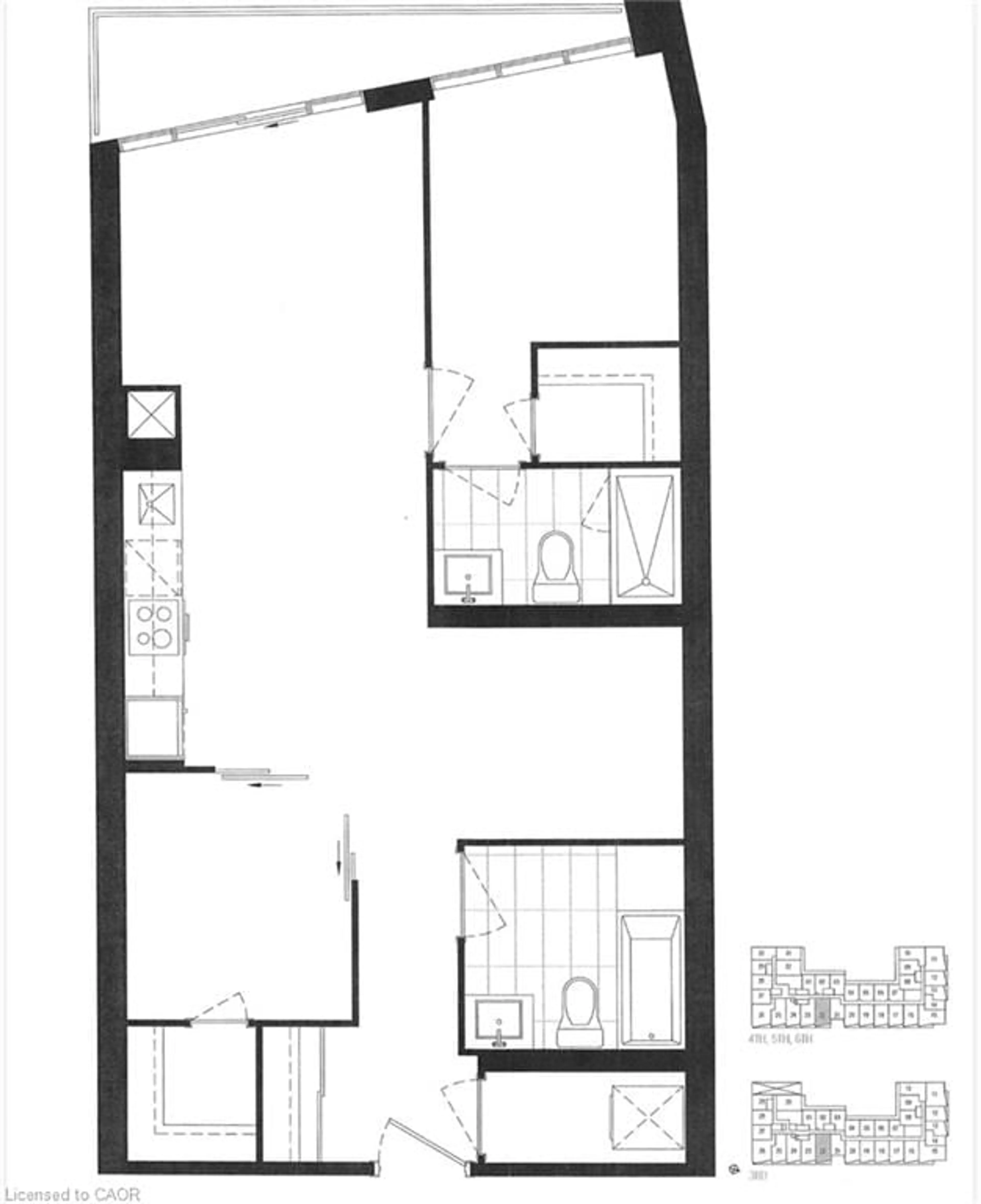 Floor plan for 36 Zorra St #422, Toronto Ontario M8Z 0G5